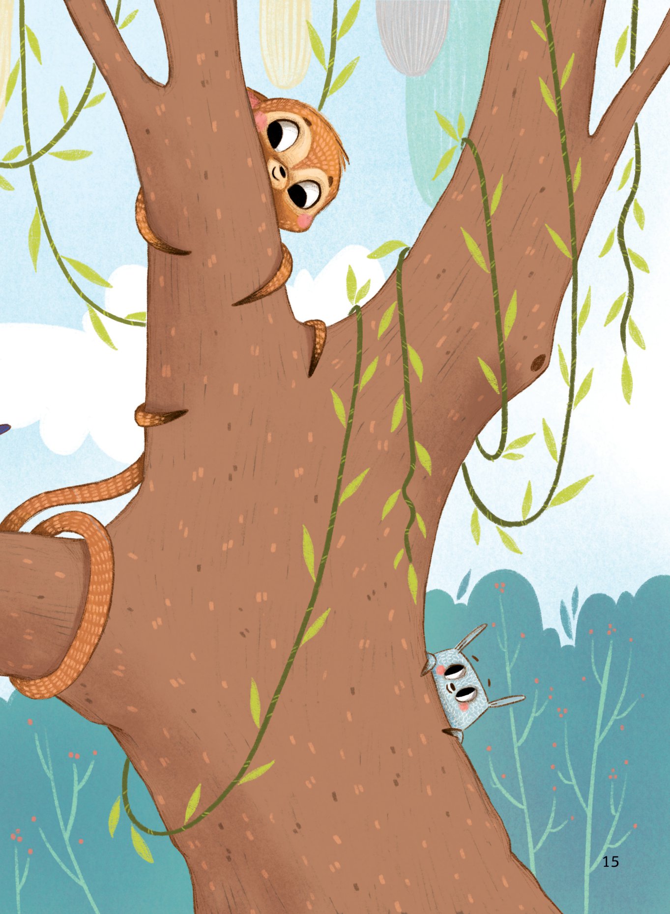 chú khỉ không chịu đi ngủ - Ảnh 14