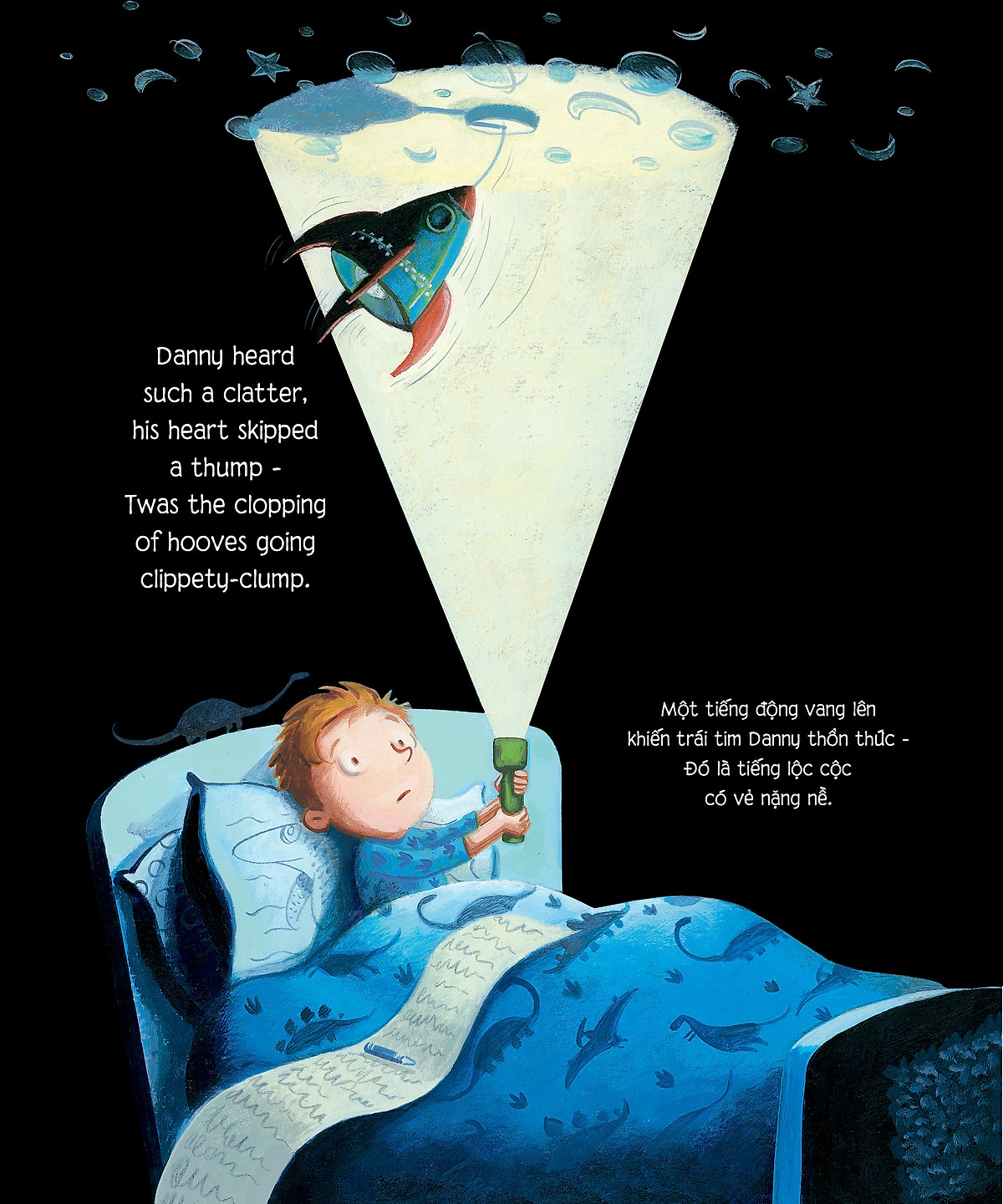 chú khủng long tham ăn: giải cứu giáng sinh – bài học về thói tham lam (song ngữ) - Ảnh 7