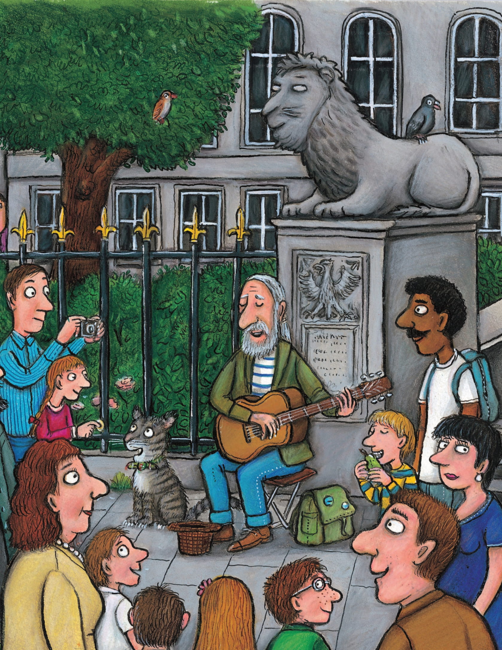 chú mèo hát rong - Ảnh 5