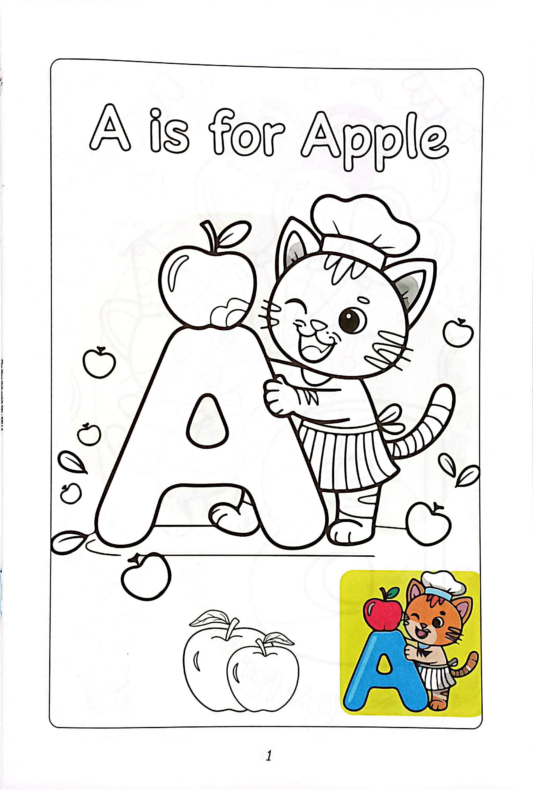 Chu Meo Tinh Nghich Hoc Chu Cai - To Mau Sang Tao - Danh Cho Be 3 Tuoi - Ảnh 4