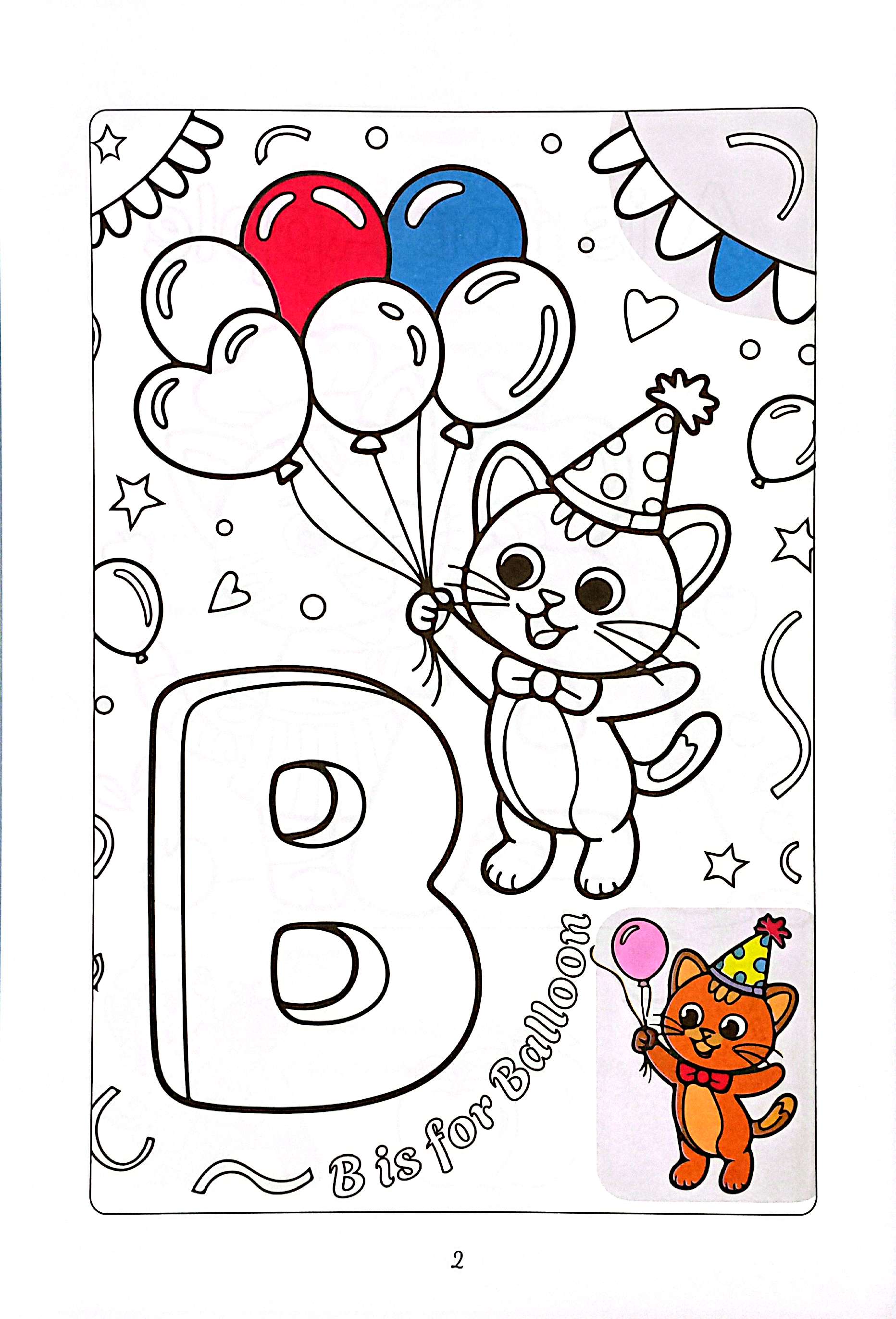 Chu Meo Tinh Nghich Hoc Chu Cai - To Mau Sang Tao - Danh Cho Be 3 Tuoi - Ảnh 5