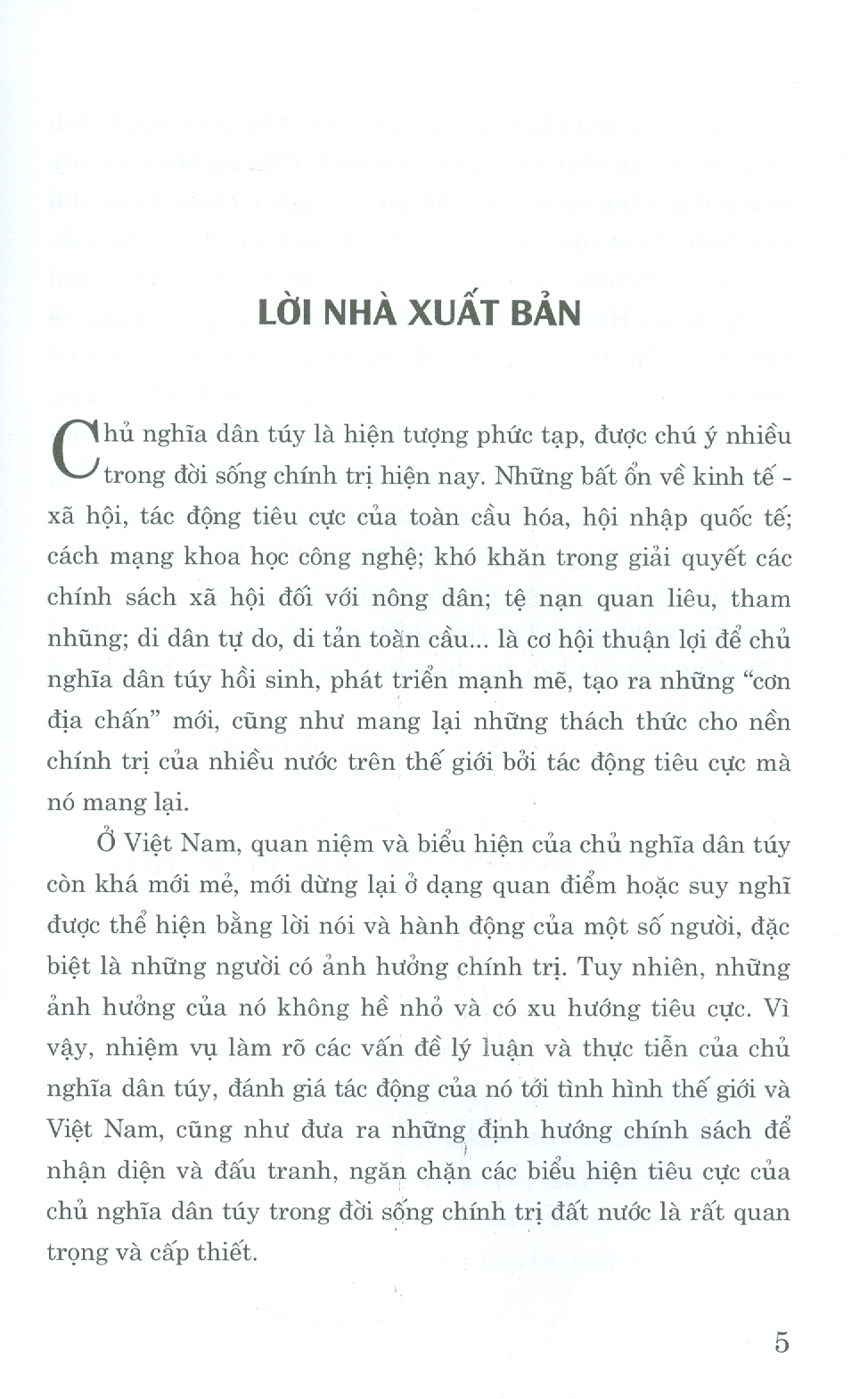 chủ nghĩa dân túy trong đời sống chính trị thế giới và gợi ý tham khảo đối với việt nam - Ảnh 3