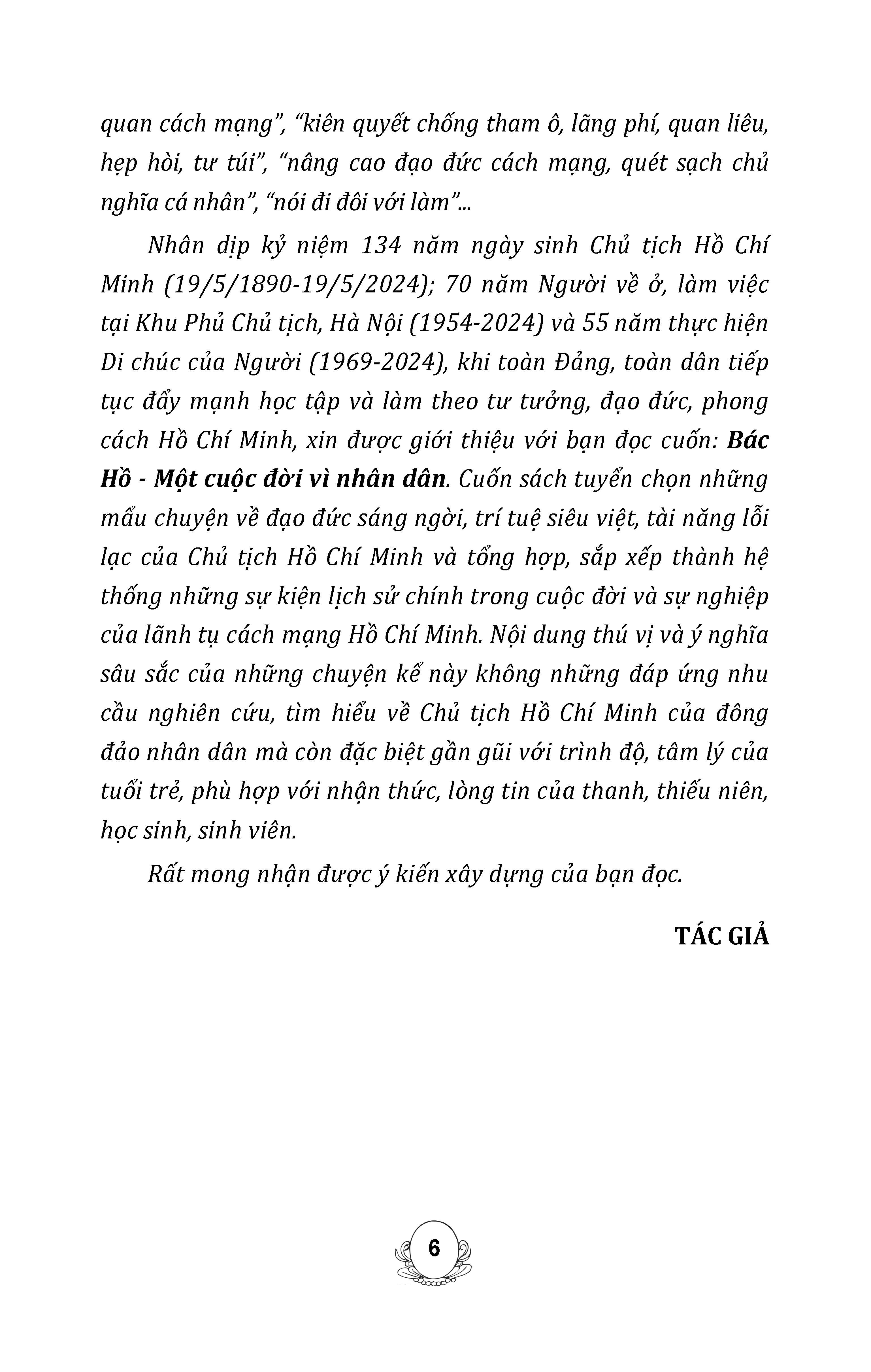 Chủ Tịch Hồ Chí Minh Với Cuộc Hành Trình Của Thời Đại - Bác Hồ, Một Cuộc Đời Vì Nhân Dân - Ảnh 7