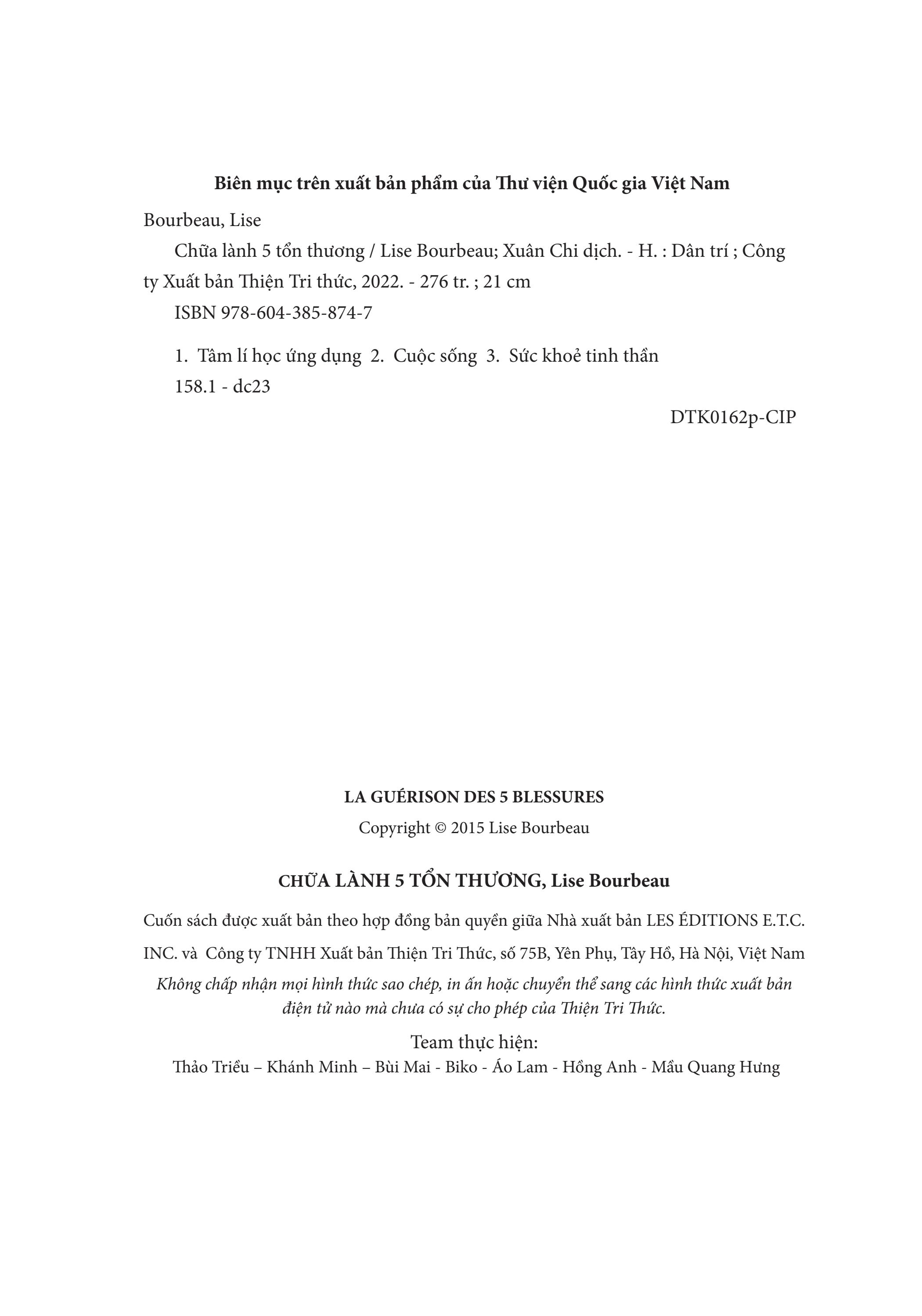 chữa lành 5 tổn thương - Ảnh 4