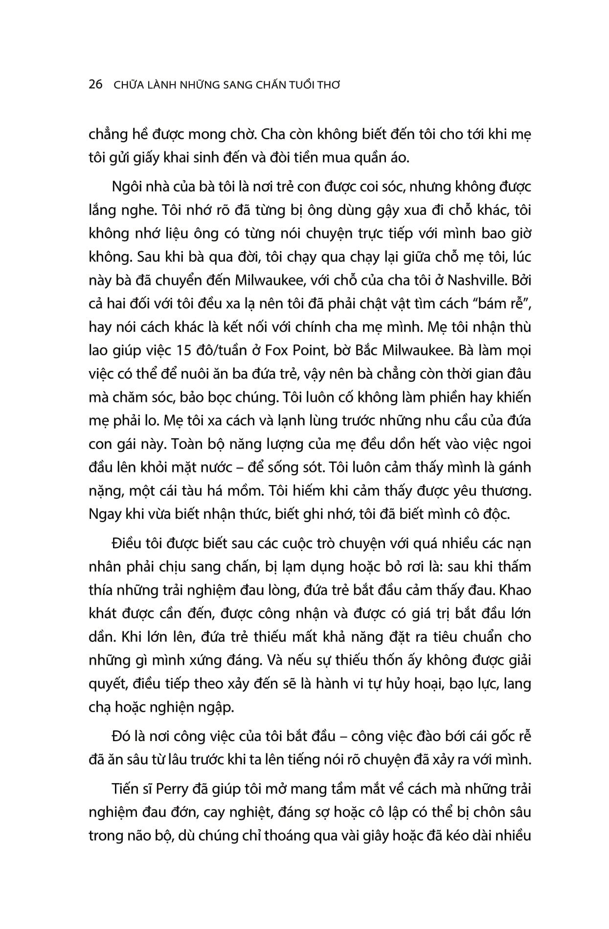 chữa lành những sang chấn tuổi thơ - Ảnh 10