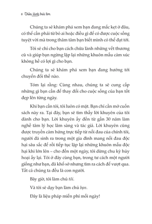 chữa lành trái tim: dành cho bạn, người xứng đáng được yêu thương - Ảnh 8