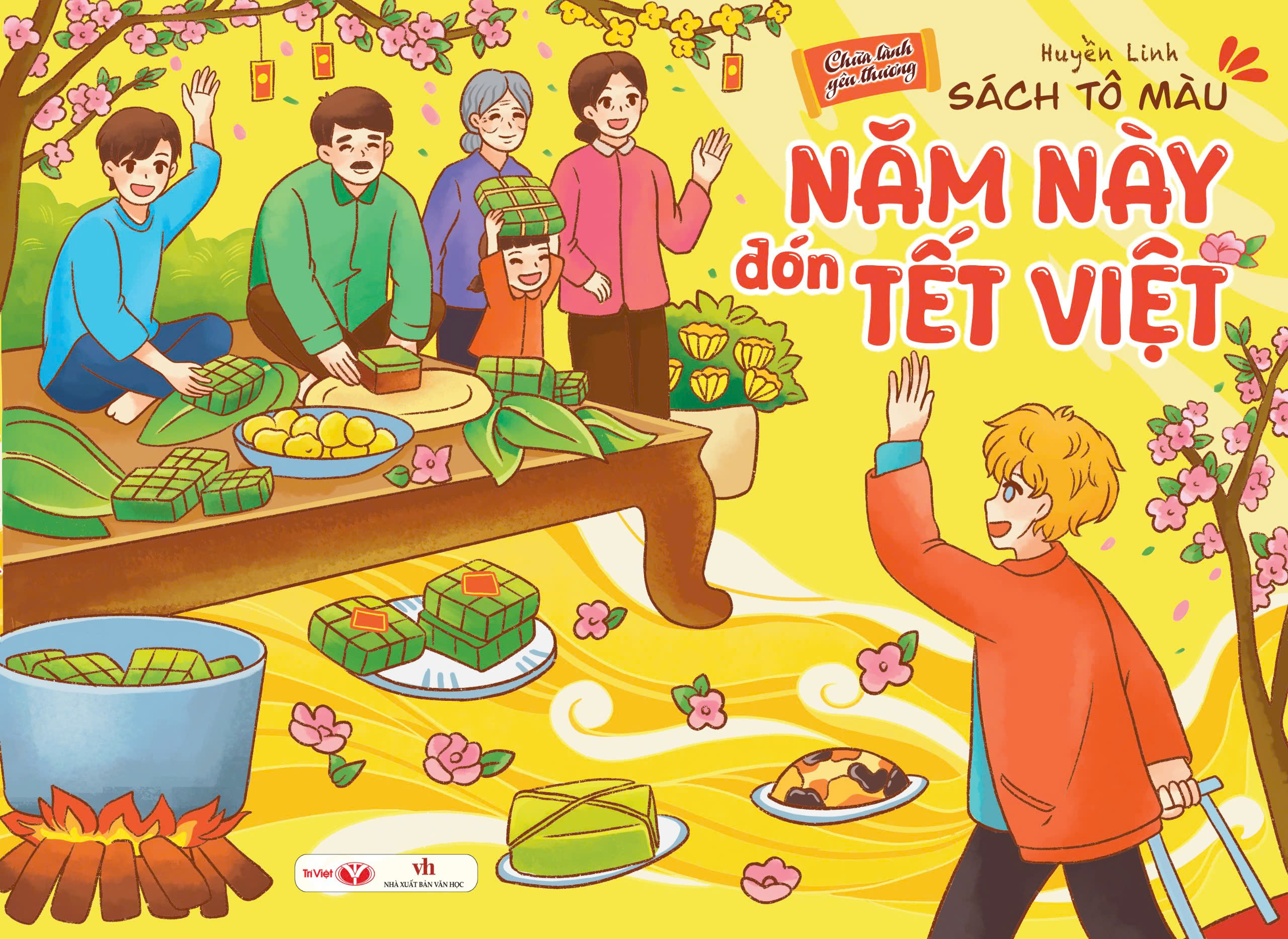 Chữa Lành Yêu Thương - Sách Tô Màu - Năm Này Đón Tết Việt - Ảnh 2