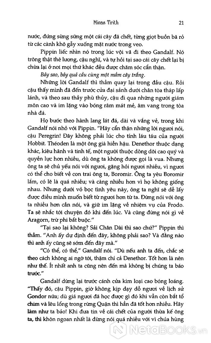 chúa tể những chiếc nhẫn - nhà vua trở về (tái bản 2021) - Ảnh 13