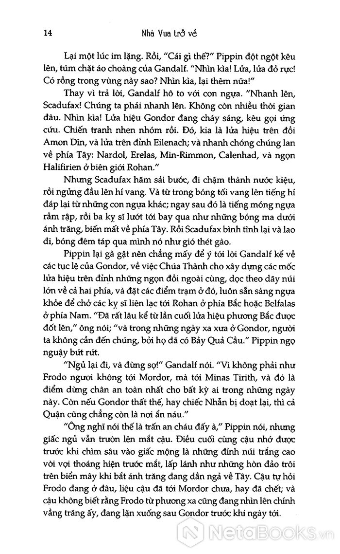 chúa tể những chiếc nhẫn - nhà vua trở về (tái bản 2021) - Ảnh 6