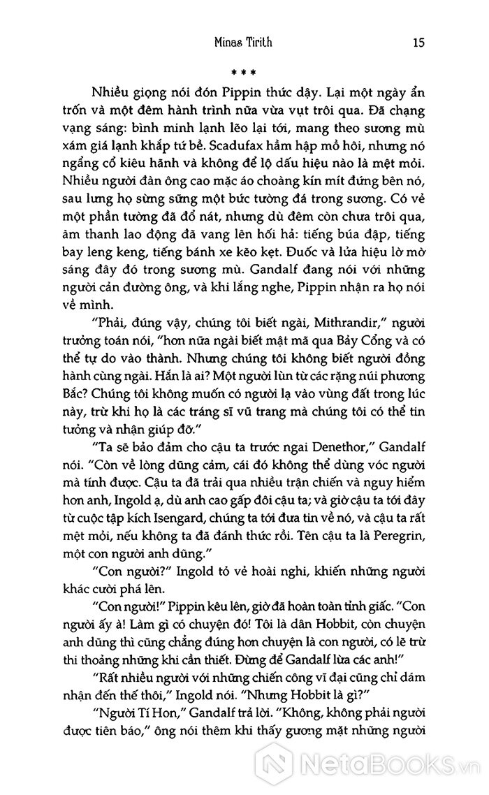 chúa tể những chiếc nhẫn - nhà vua trở về (tái bản 2021) - Ảnh 7