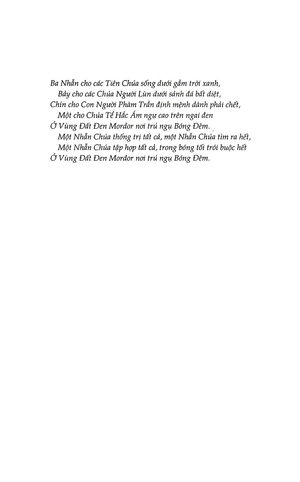 chúa tể những chiếc nhẫn - tập 1 - đoàn hộ nhẫn (tái bản 2025) - Ảnh 2