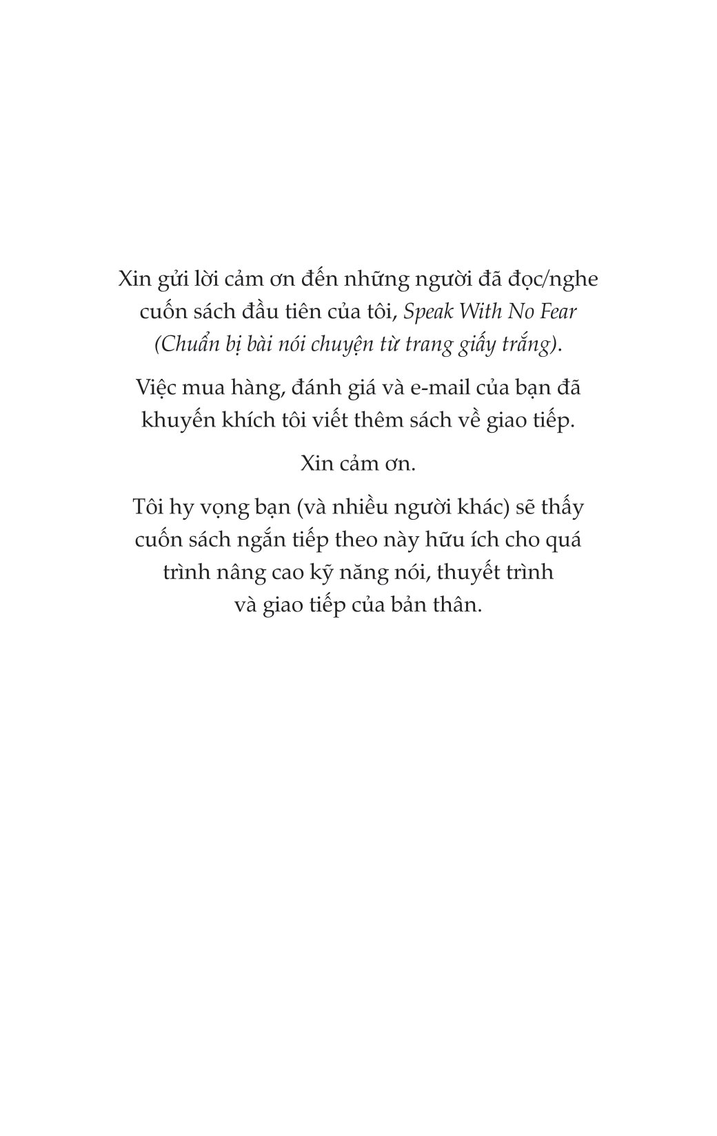 chuẩn bị bài nói chuyện từ trang giấy trắng - Ảnh 7