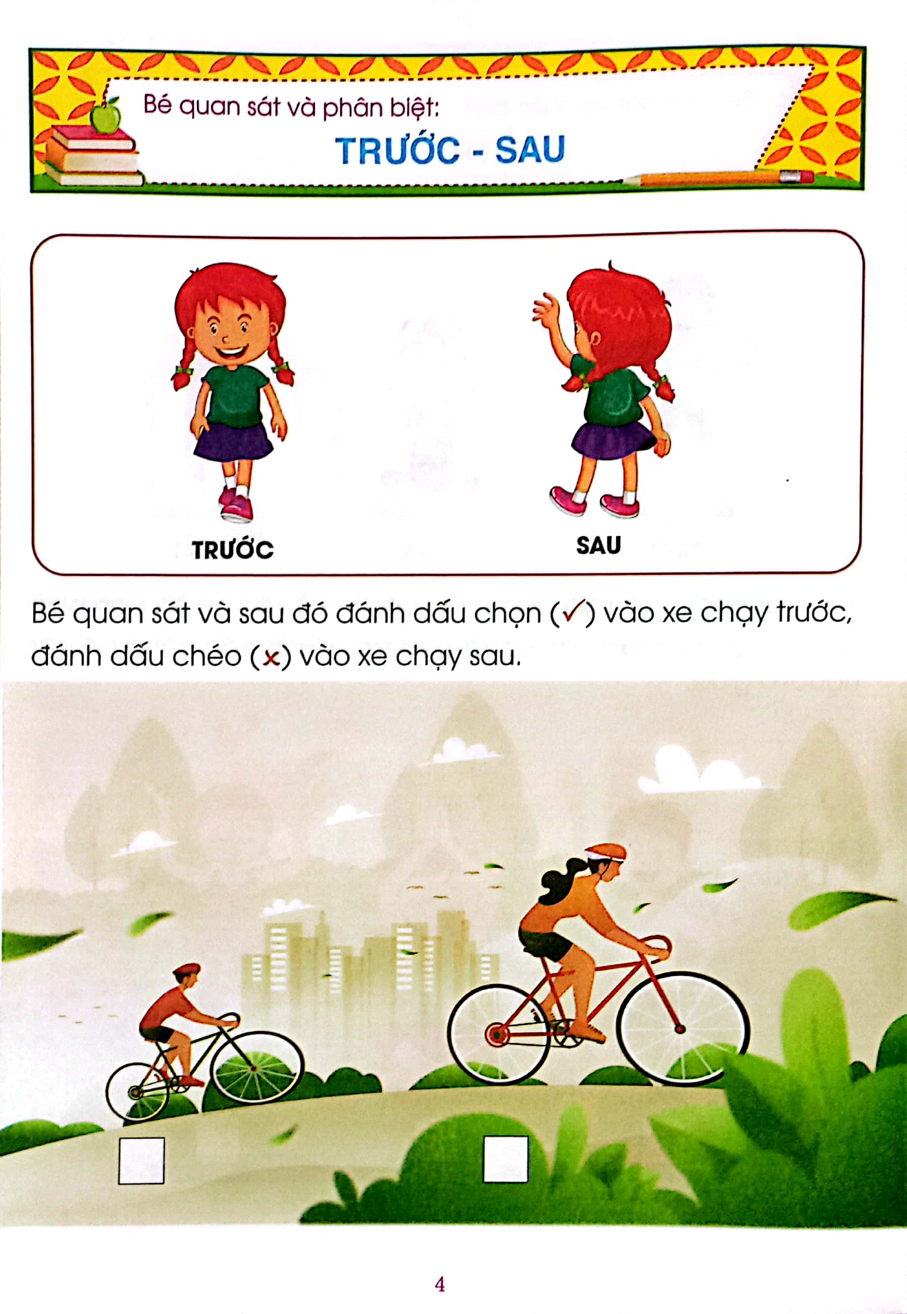 chuẩn bị bé vào lớp 1 - bé nhận biết và so sánh (dành cho bé 3-4 tuổi) - Ảnh 5