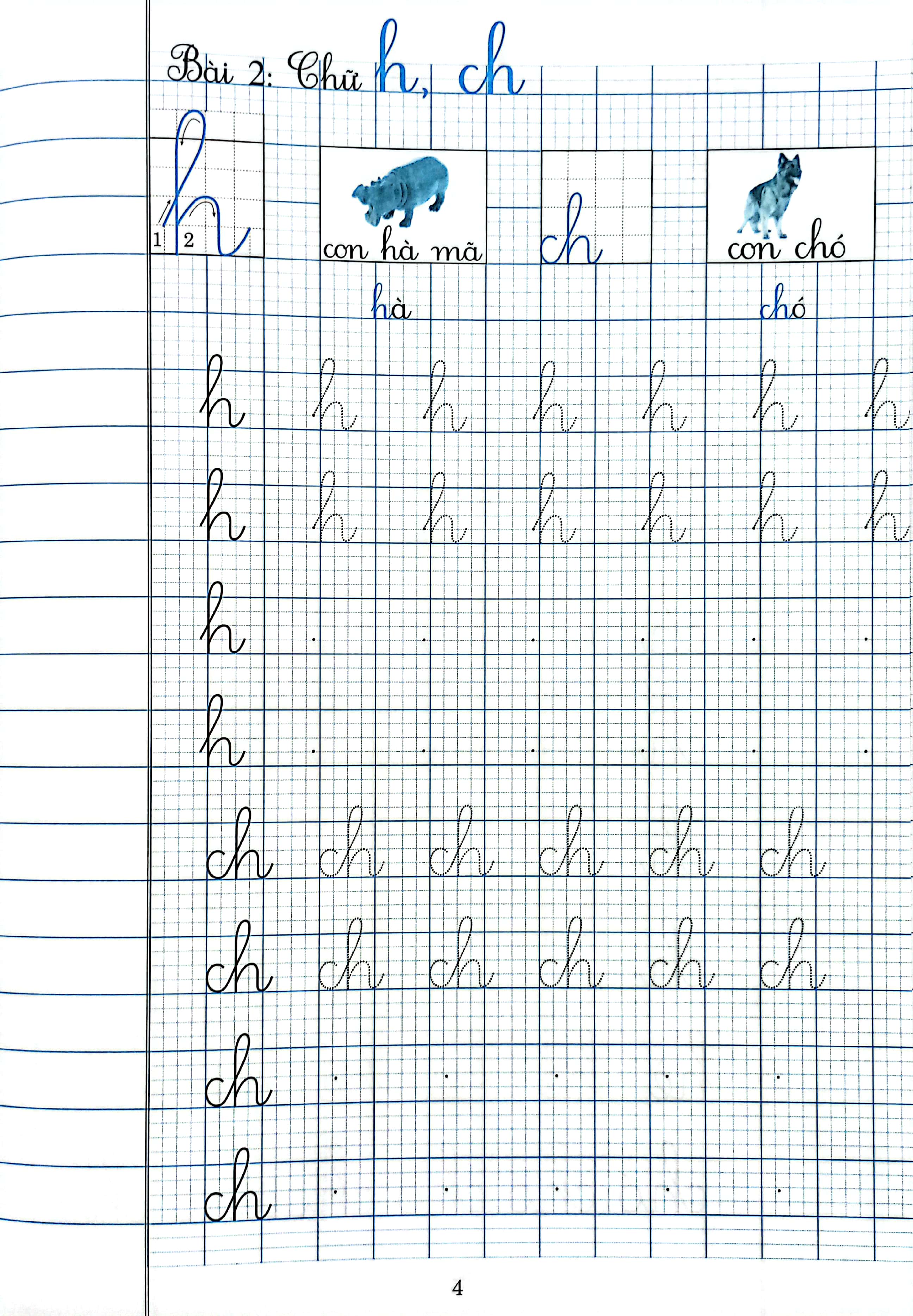 chuẩn bị bé vào lớp 1 - làm quen chữ cái (dành cho bé 5-6 tuổi) - Ảnh 5