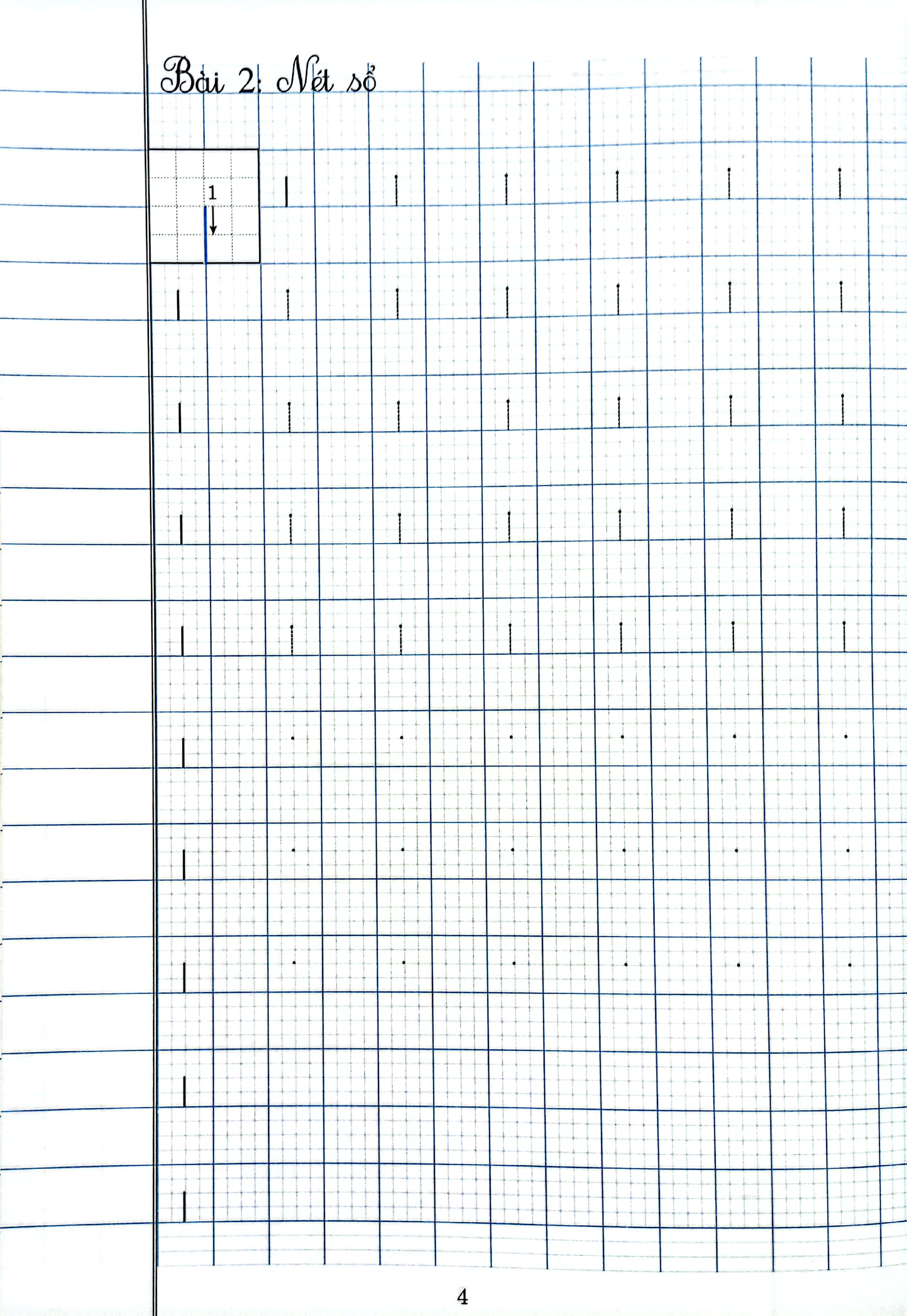 chuẩn bị bé vào lớp 1 - nét cơ bản (dành cho bé 4-5 tuổi) - Ảnh 5