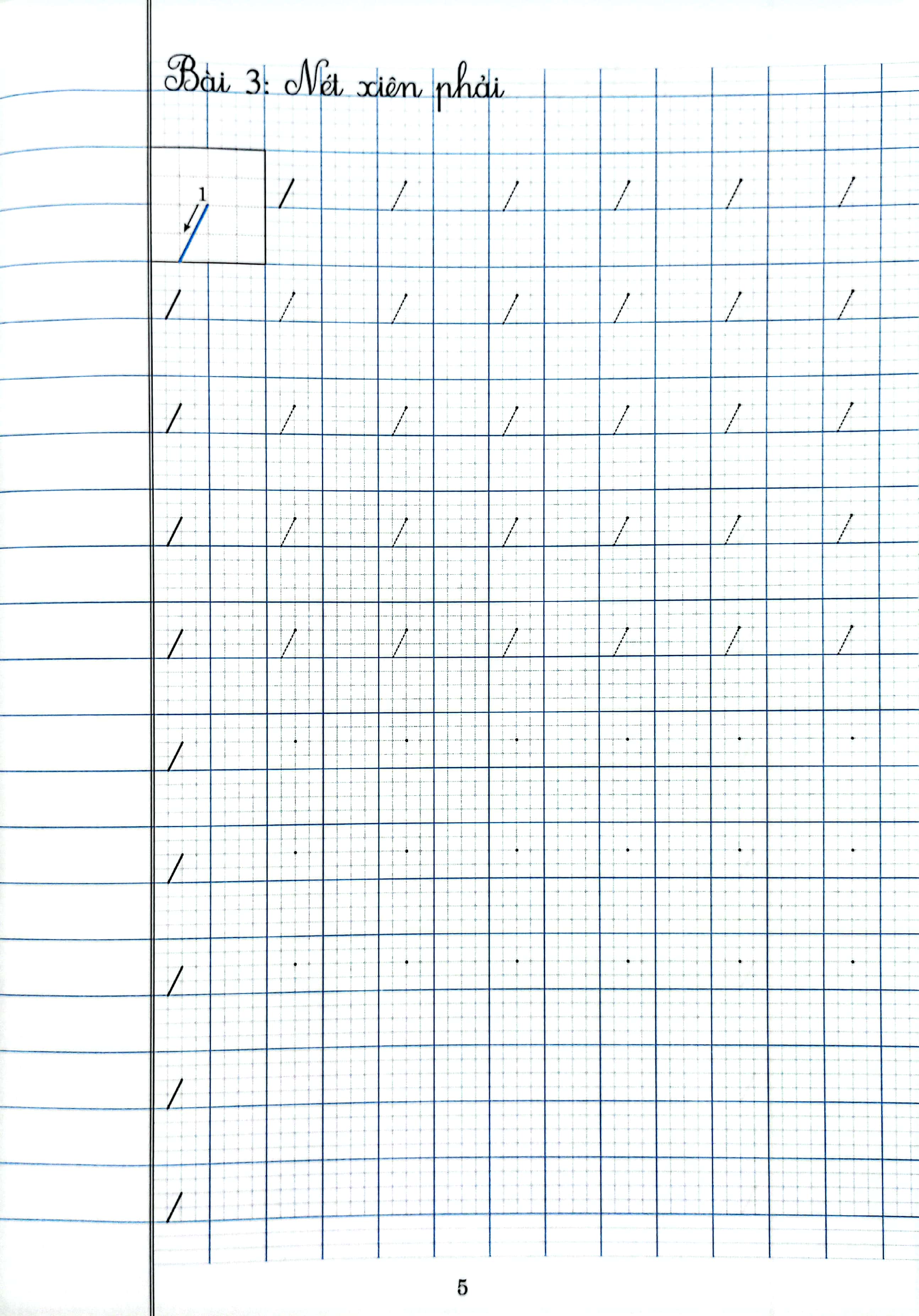 chuẩn bị bé vào lớp 1 - nét cơ bản (dành cho bé 4-5 tuổi) - Ảnh 6