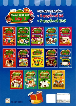 chuẩn bị bé vào lớp 1 - tập tô chữ 1 ô ly - cỡ chữ nhỏ (dành cho bé 5-6 tuổi) - Ảnh 6