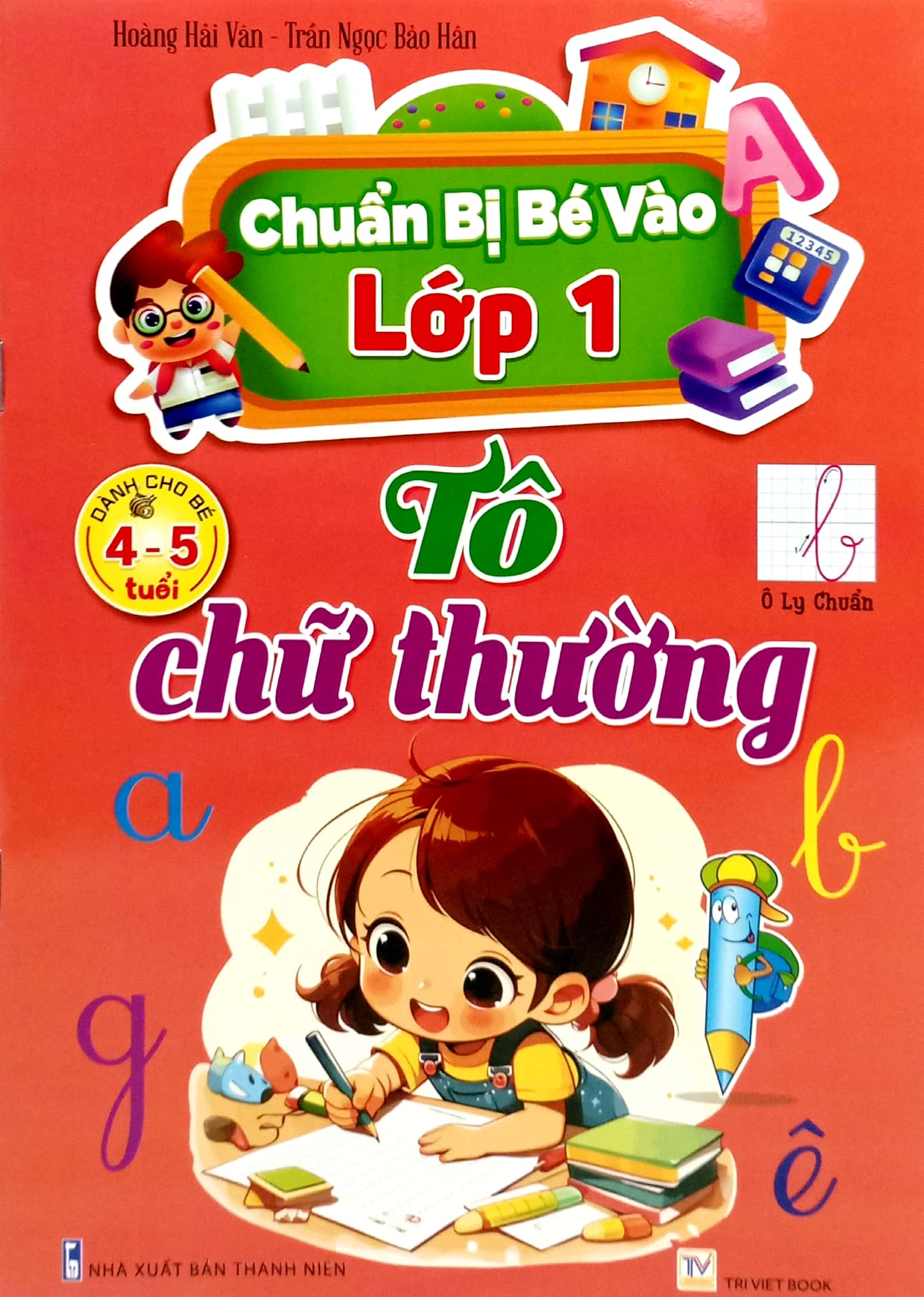 chuẩn bị bé vào lớp 1 - tô chữ thường (dành cho bé 4-5 tuổi) - Ảnh 2