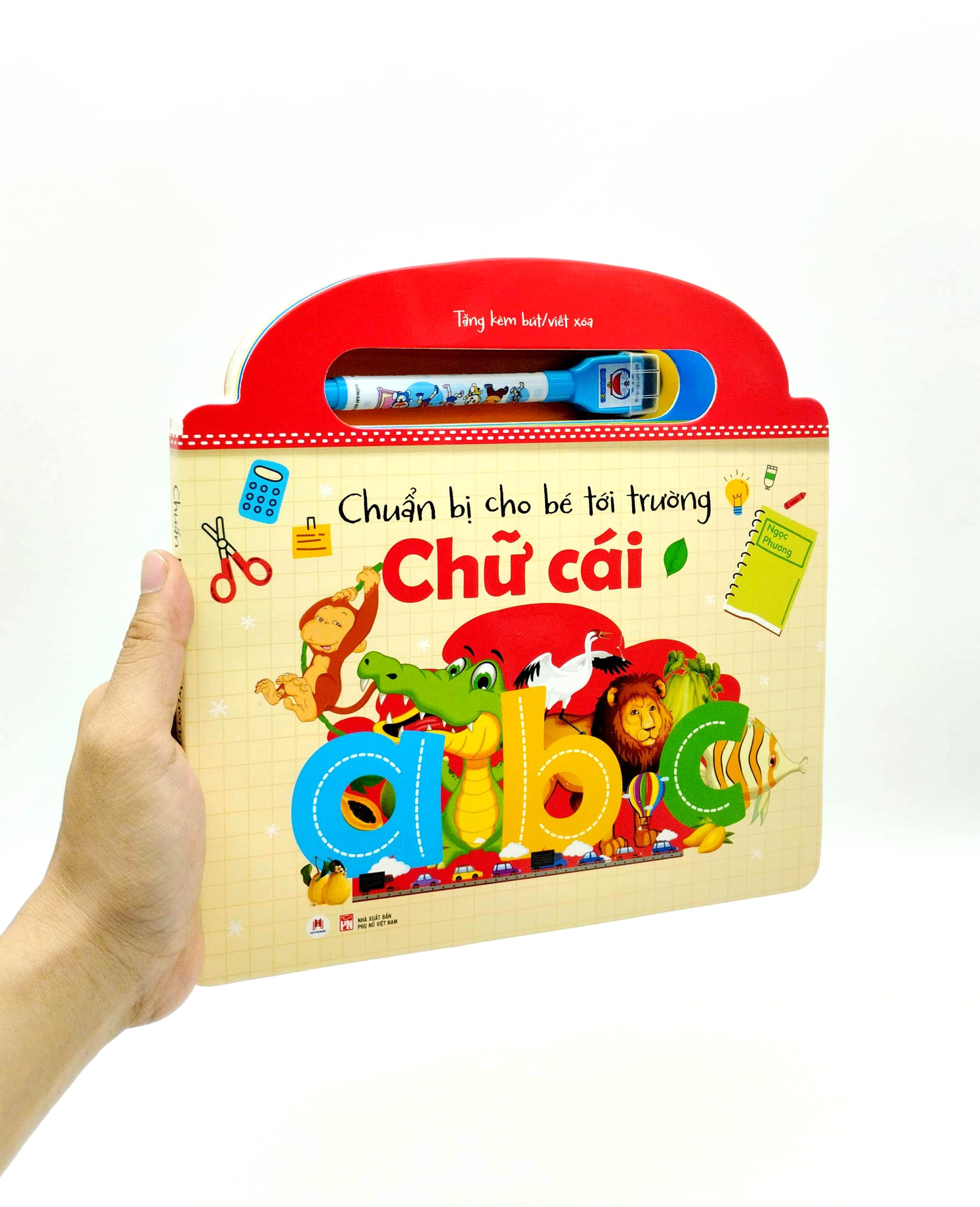 chuẩn bị cho bé tới trường - chữ cái (tái bản 2023) - Ảnh 7