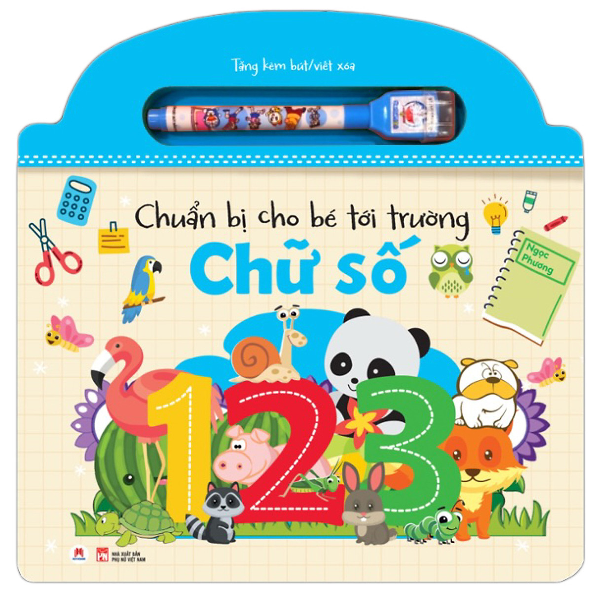 chuẩn bị cho bé tới trường - chữ số (tái bản 2023) - Ảnh 2