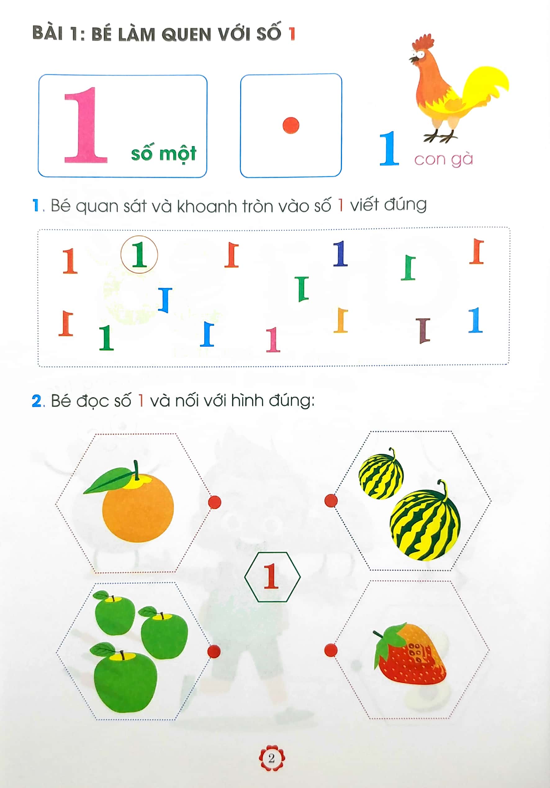 chuẩn bị cho bé vào lớp 1 - bé làm quen với chữ số (tái bản) - Ảnh 4