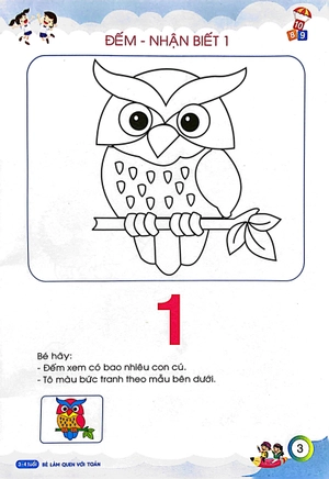 chuẩn bị cho bé vào lớp 1 - bé làm quen với toán 3-4 tuổi - Ảnh 4