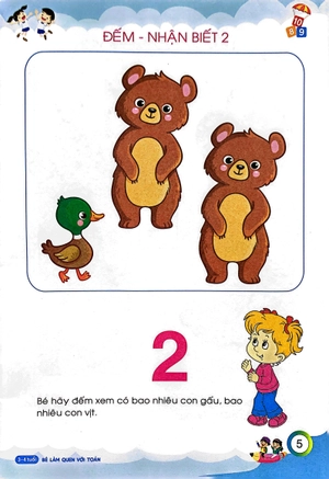 chuẩn bị cho bé vào lớp 1 - bé làm quen với toán 3-4 tuổi - Ảnh 6