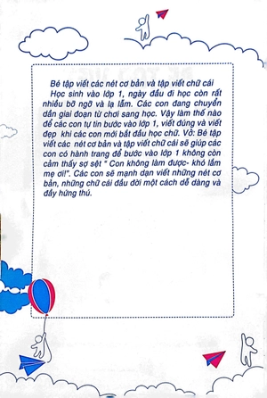 chuẩn bị cho bé vào lớp 1 - bé tập viết chữ cái (4-6 tuổi) - Ảnh 3