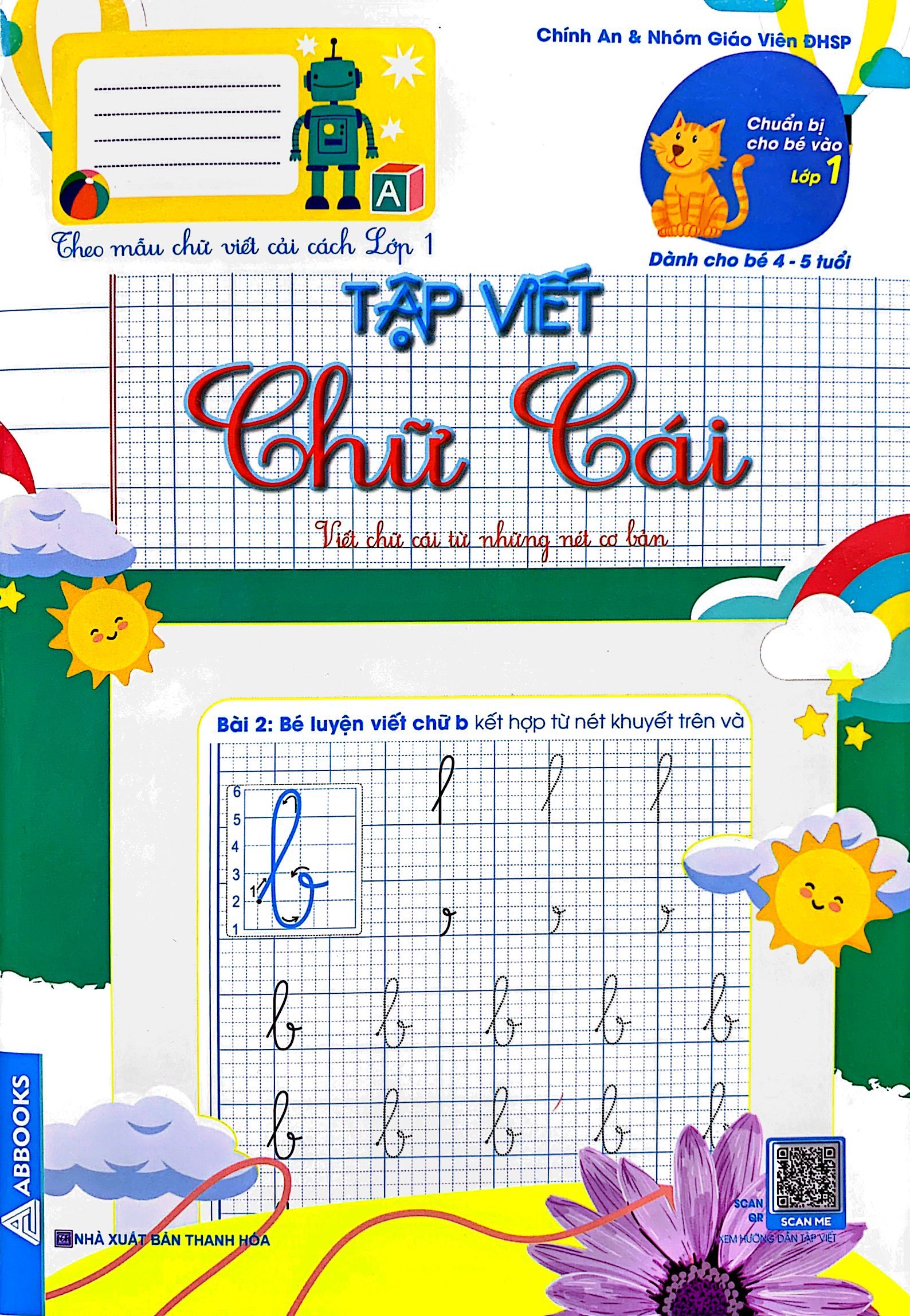 chuẩn bị cho bé vào lớp 1 - dành cho bé 4-5 tuổi - tập viết chữ cái - Ảnh 2