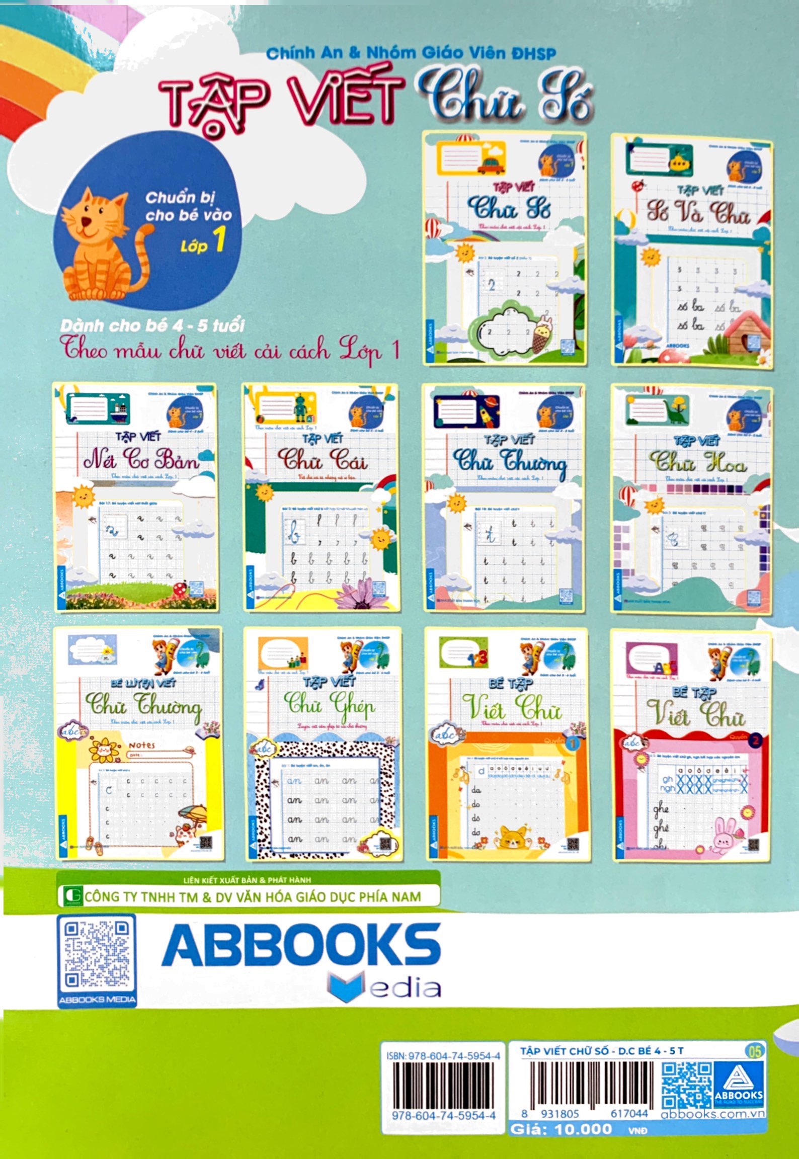 chuẩn bị cho bé vào lớp 1 - dành cho bé 4-5 tuổi - tập viết chữ số - Ảnh 7