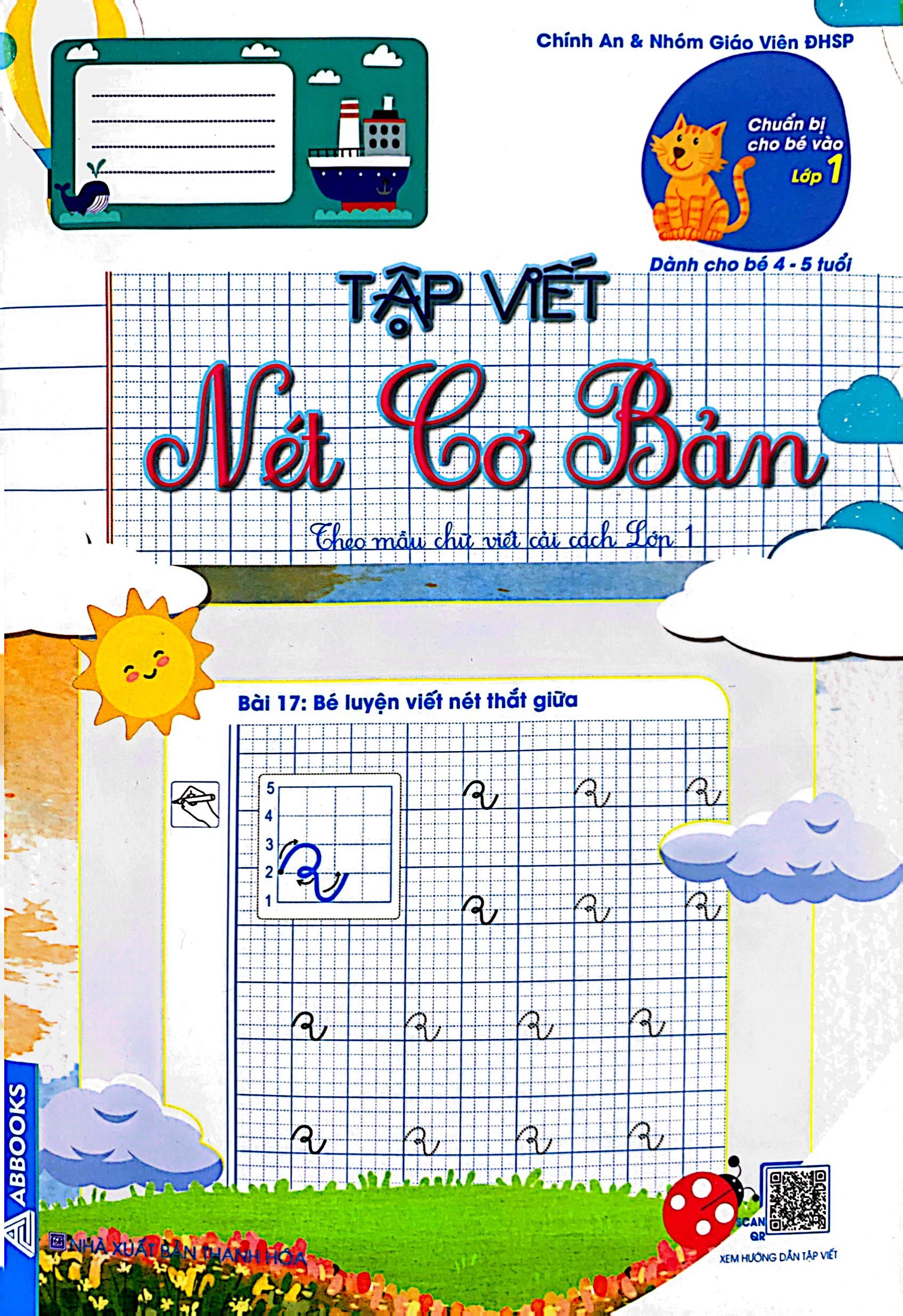 chuẩn bị cho bé vào lớp 1 - dành cho bé 4-5 tuổi - tập viết nét cơ bản - Ảnh 2