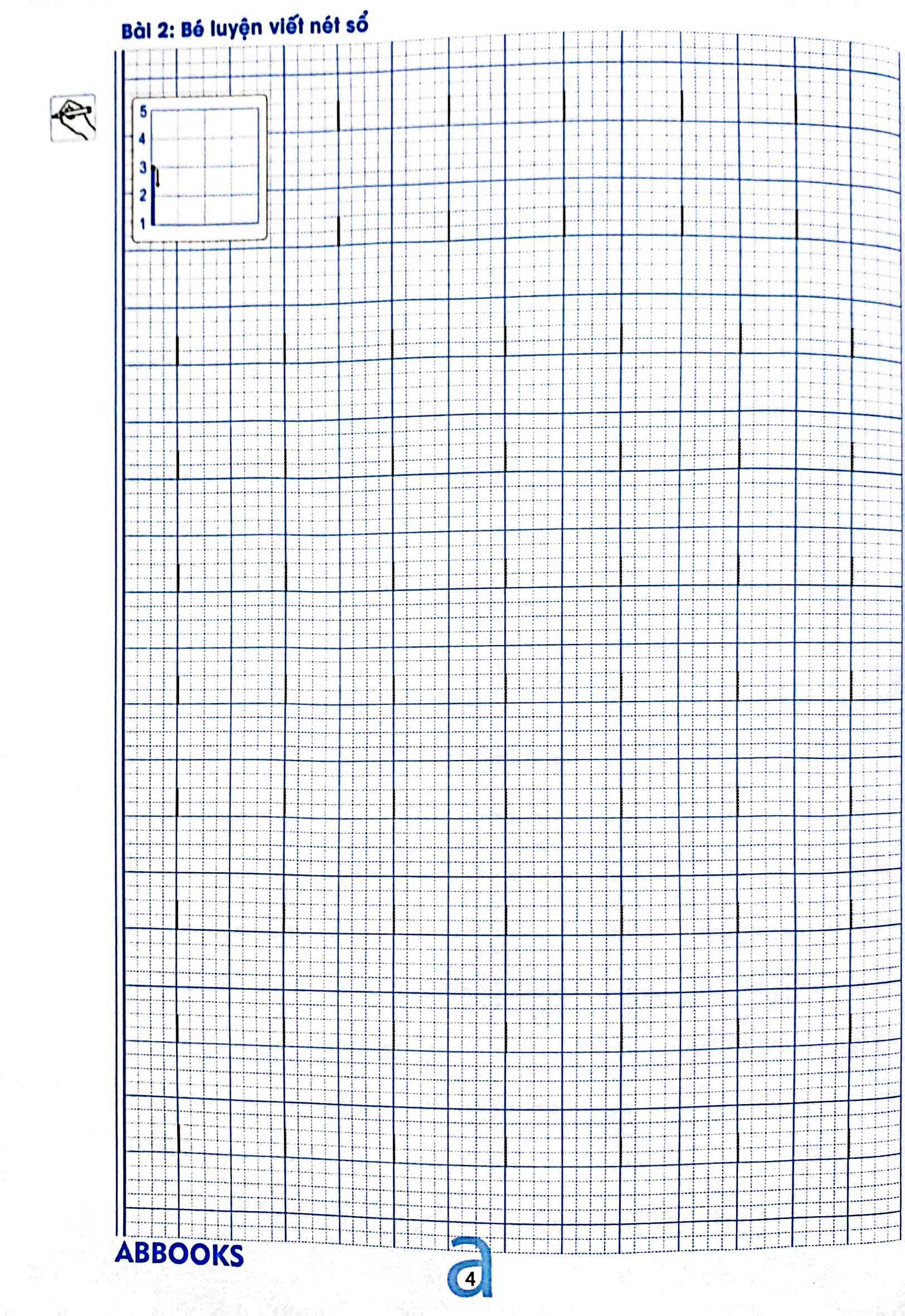 chuẩn bị cho bé vào lớp 1 - dành cho bé 4-5 tuổi - tập viết nét cơ bản - Ảnh 6