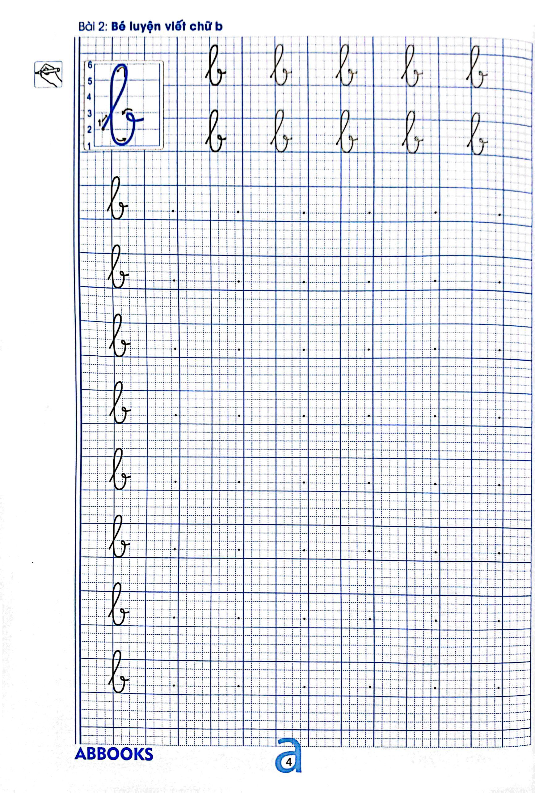 chuẩn bị cho bé vào lớp 1 - dành cho bé 5-6 tuổi - bé luyện viết chữ thường - Ảnh 4
