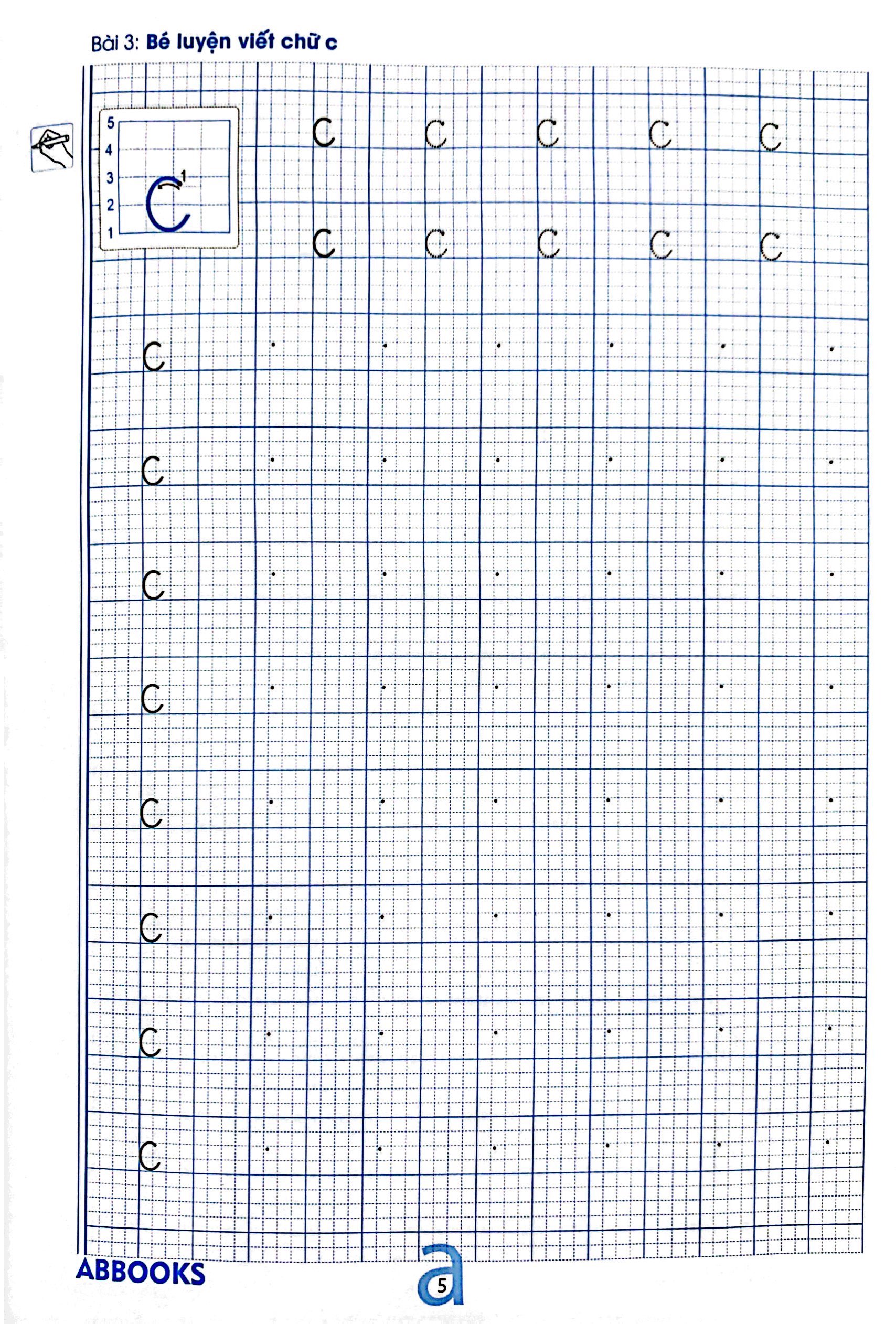 chuẩn bị cho bé vào lớp 1 - dành cho bé 5-6 tuổi - bé luyện viết chữ thường - Ảnh 5