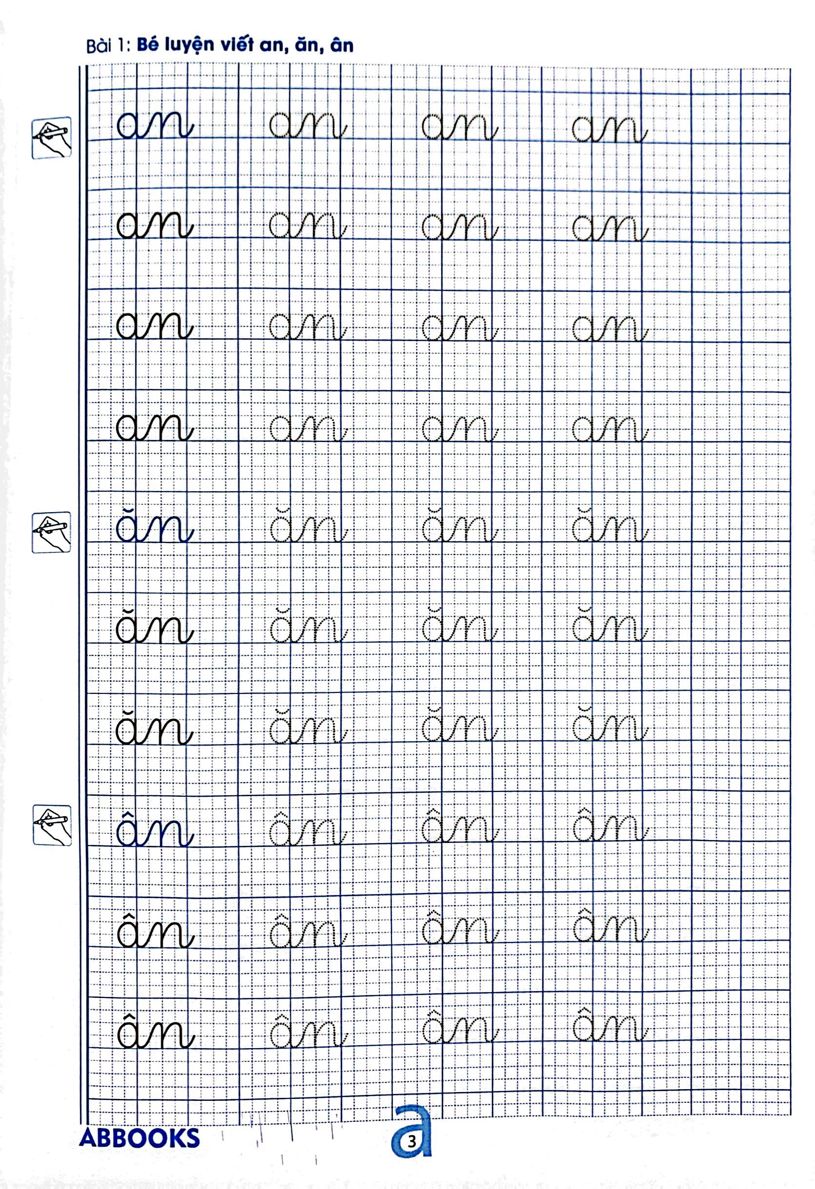 chuẩn bị cho bé vào lớp 1 - dành cho bé 5-6 tuổi - chữ ghép - Ảnh 3