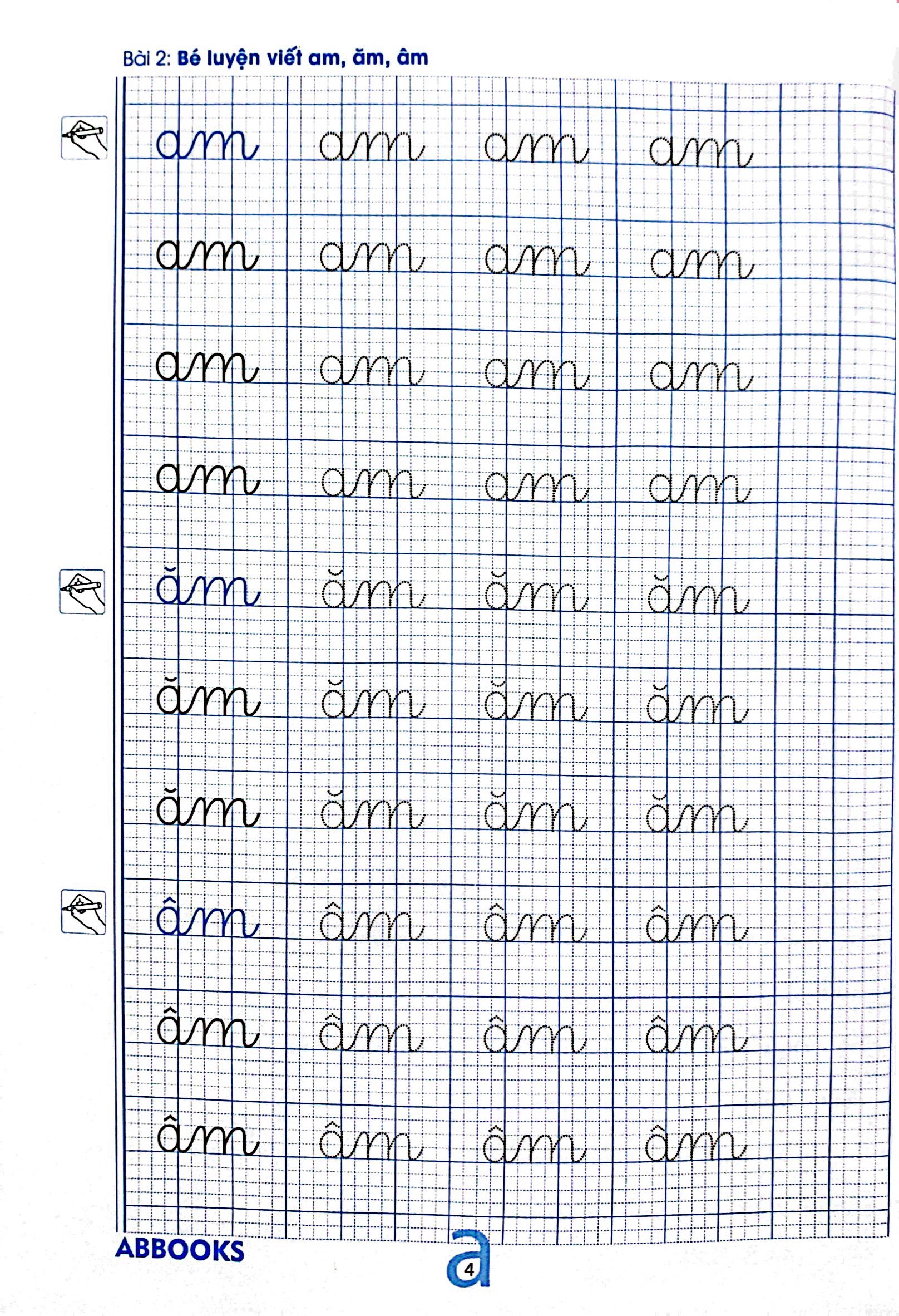 chuẩn bị cho bé vào lớp 1 - dành cho bé 5-6 tuổi - chữ ghép - Ảnh 4