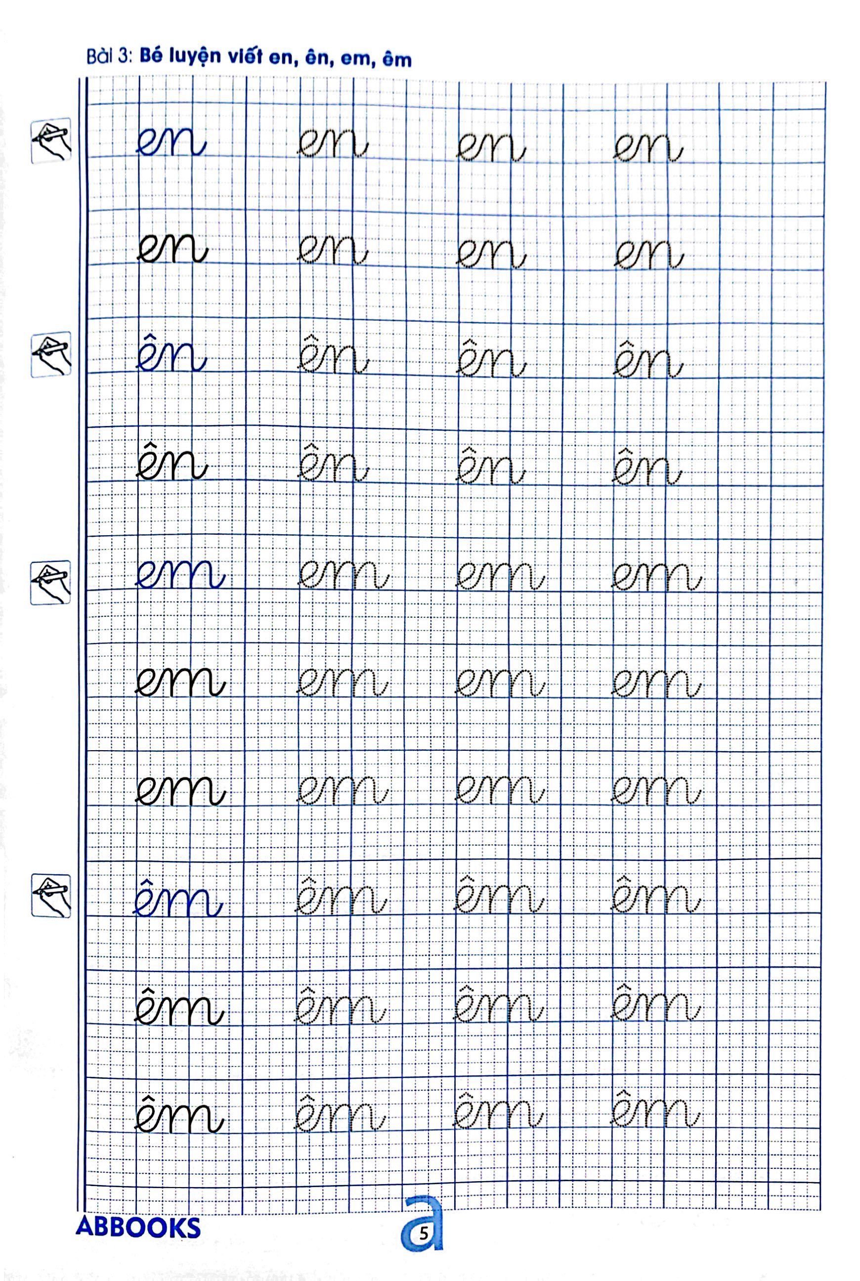chuẩn bị cho bé vào lớp 1 - dành cho bé 5-6 tuổi - chữ ghép - Ảnh 5