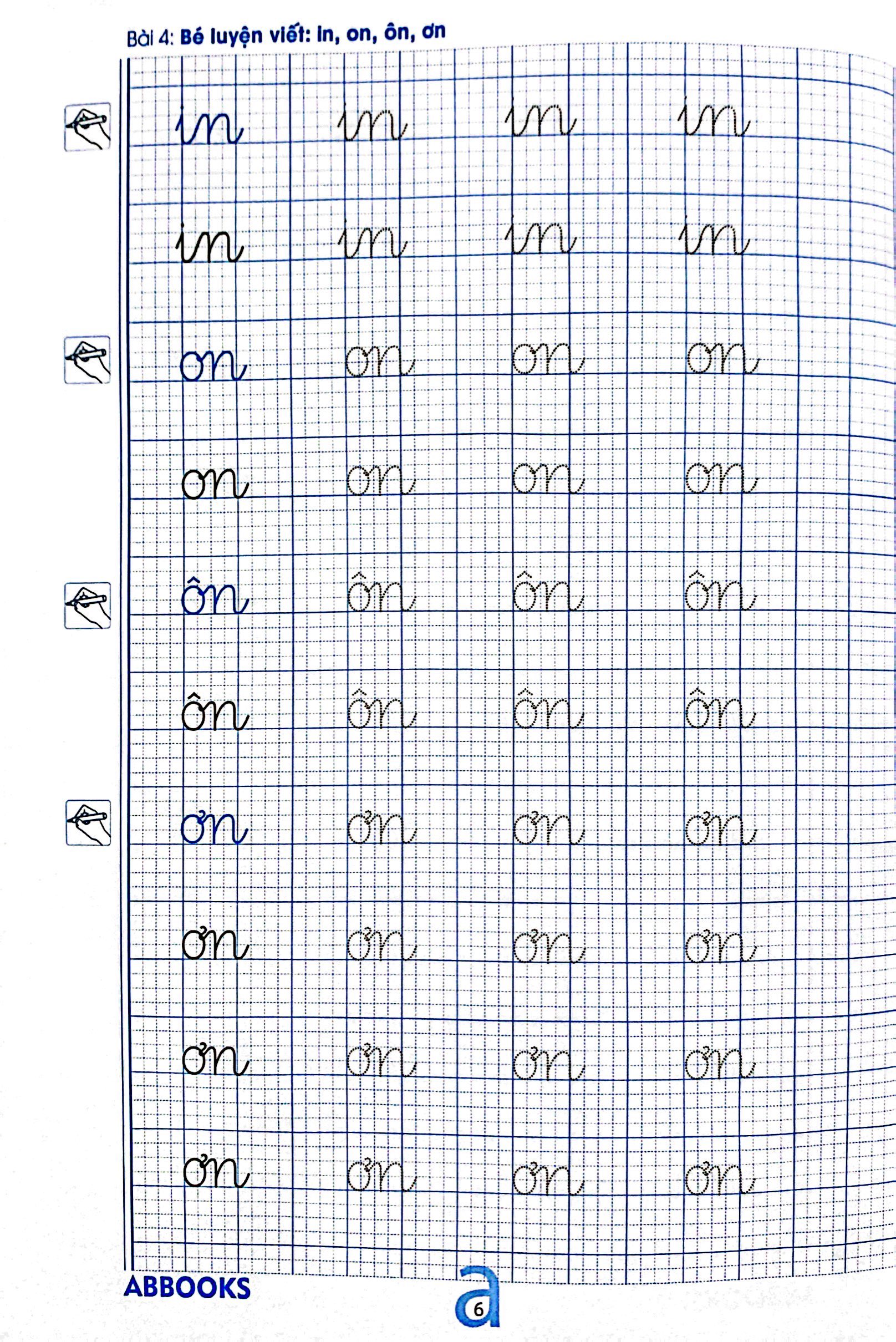 chuẩn bị cho bé vào lớp 1 - dành cho bé 5-6 tuổi - chữ ghép - Ảnh 6