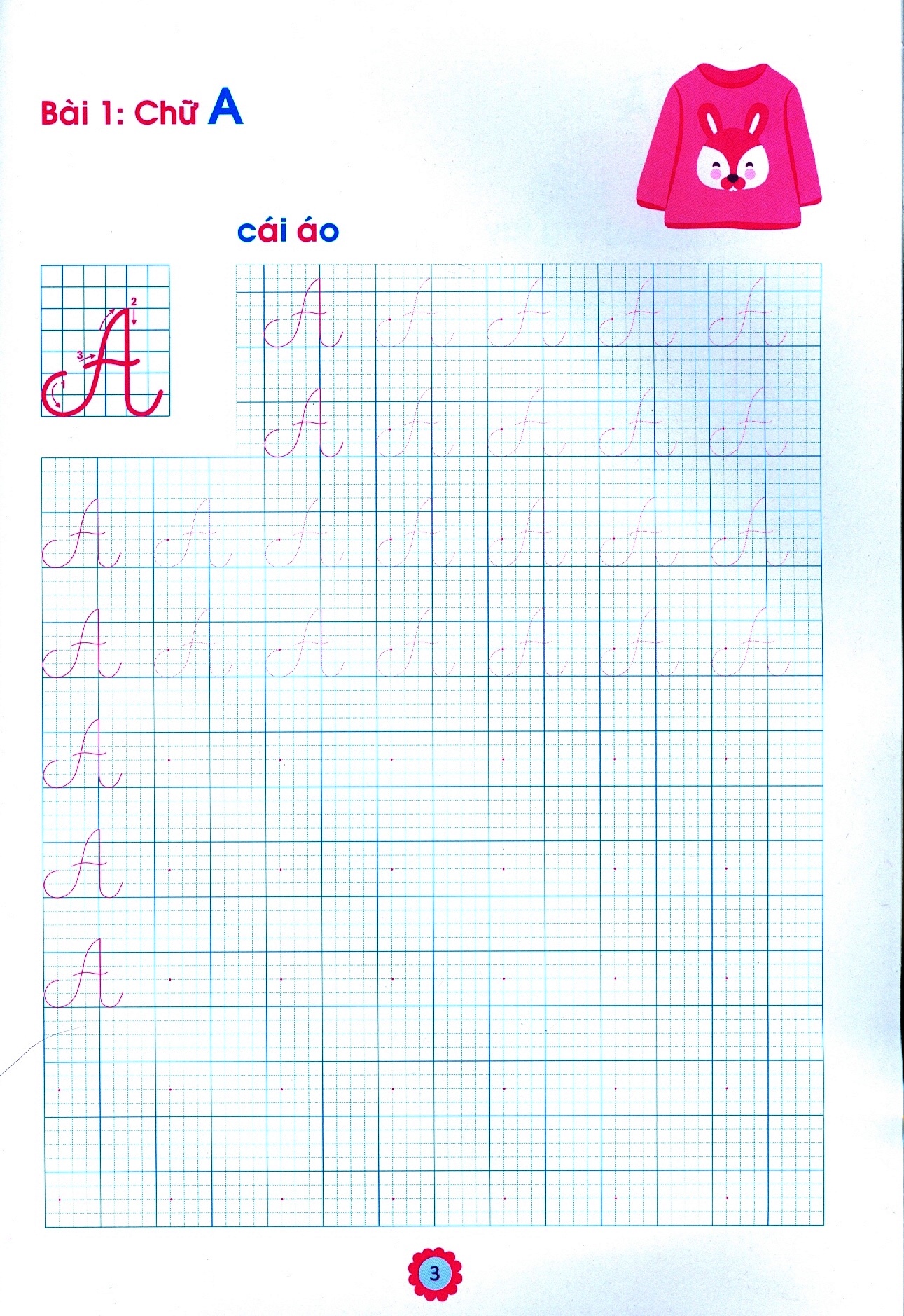 chuẩn bị cho bé vào lớp 1 - luyện viết chữ đẹp: chữ hoa (tái bản 2020) - Ảnh 3