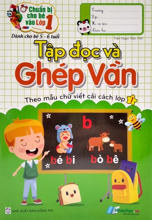 chuẩn bị cho bé vào lớp 1 - tập đọc và ghép vần (tái bản) - Ảnh 3