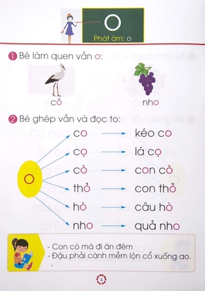 chuẩn bị cho bé vào lớp 1 - tập đọc và ghép vần (tái bản) - Ảnh 6