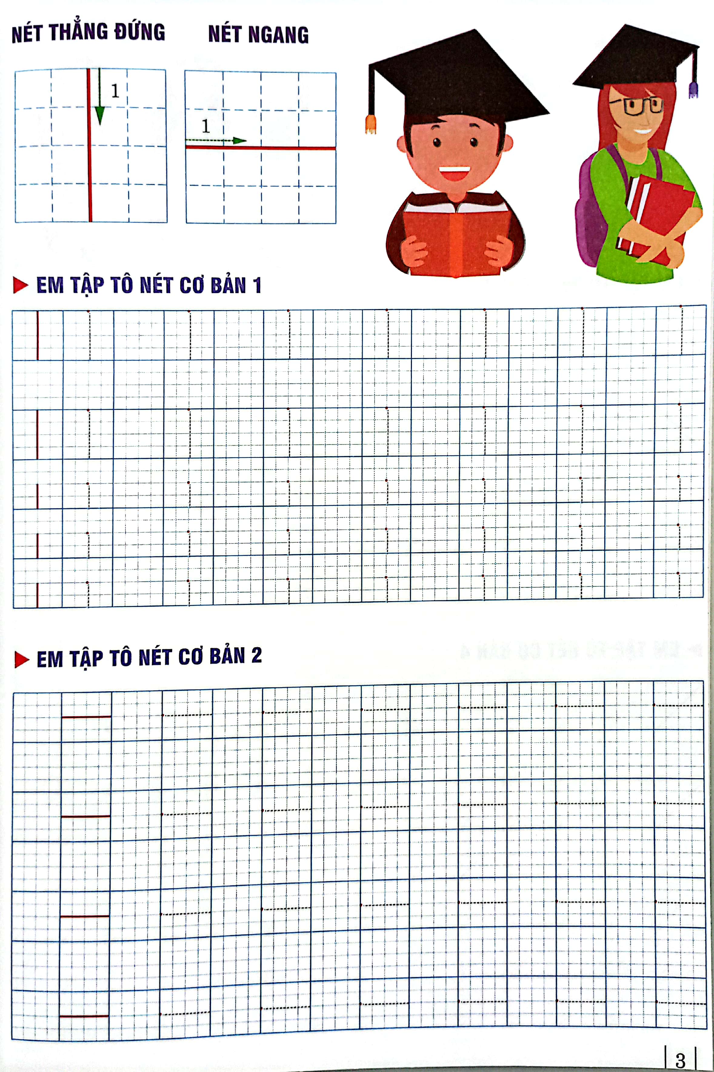 chuẩn bị cho bé vào lớp 1 - tập tô chữ mẫu giáo (cho bé từ 4-5 tuổi) - Ảnh 4