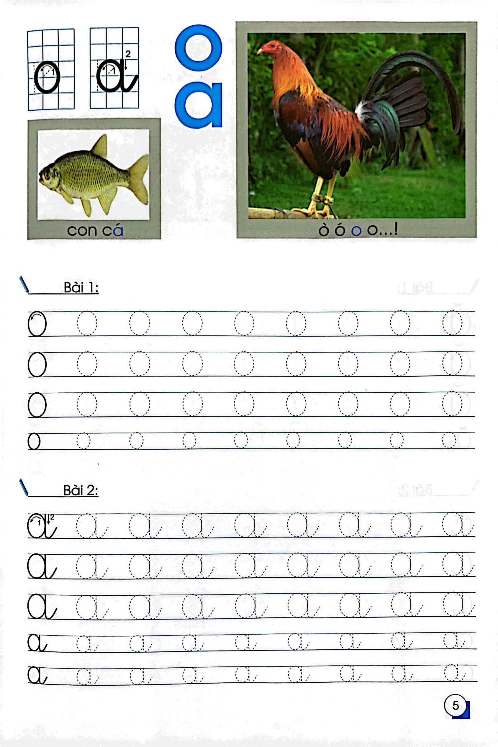 chuẩn bị cho bé vào lớp 1 - tập tô chữ mẫu giáo (tái bản) - Ảnh 6