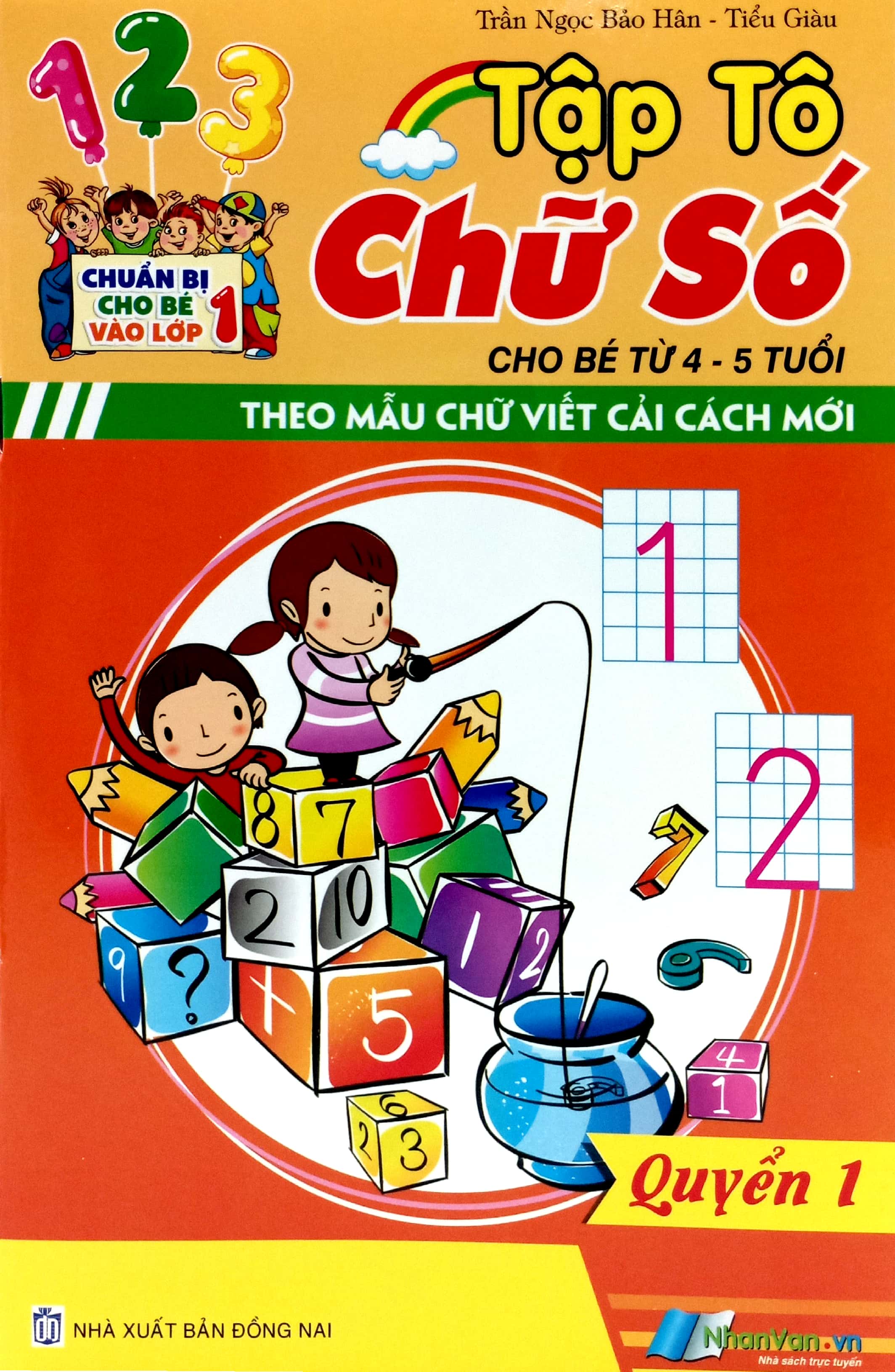 chuẩn bị cho bé vào lớp 1 - tập tô chữ số (cho bé từ 4-5 tuổi) - Ảnh 2