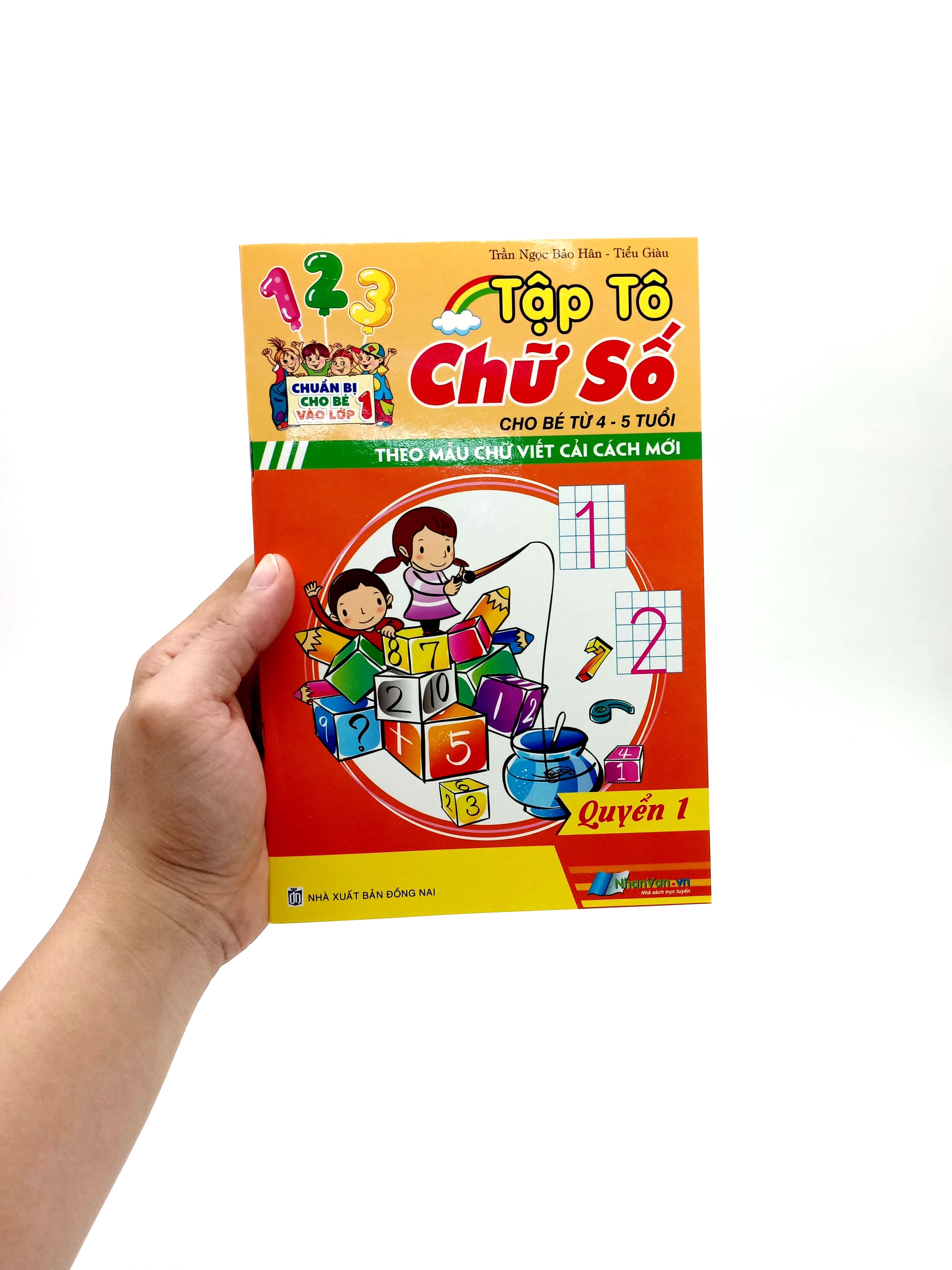 chuẩn bị cho bé vào lớp 1 - tập tô chữ số (cho bé từ 4-5 tuổi) - Ảnh 7