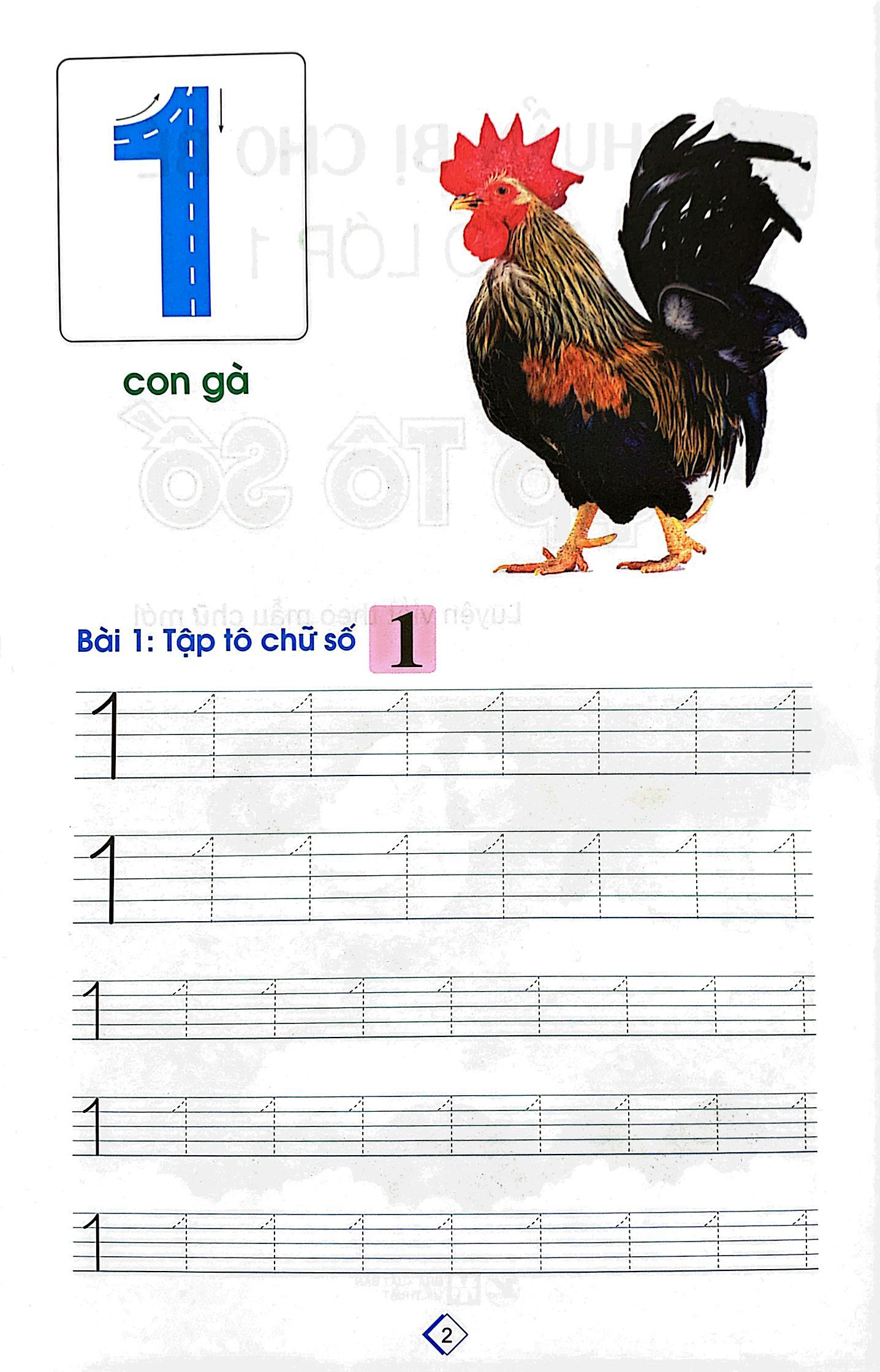 Chuẩn Bị Cho Bé Vào Lớp 1 - Tập Tô Số (Tái Bản) - Ảnh 3