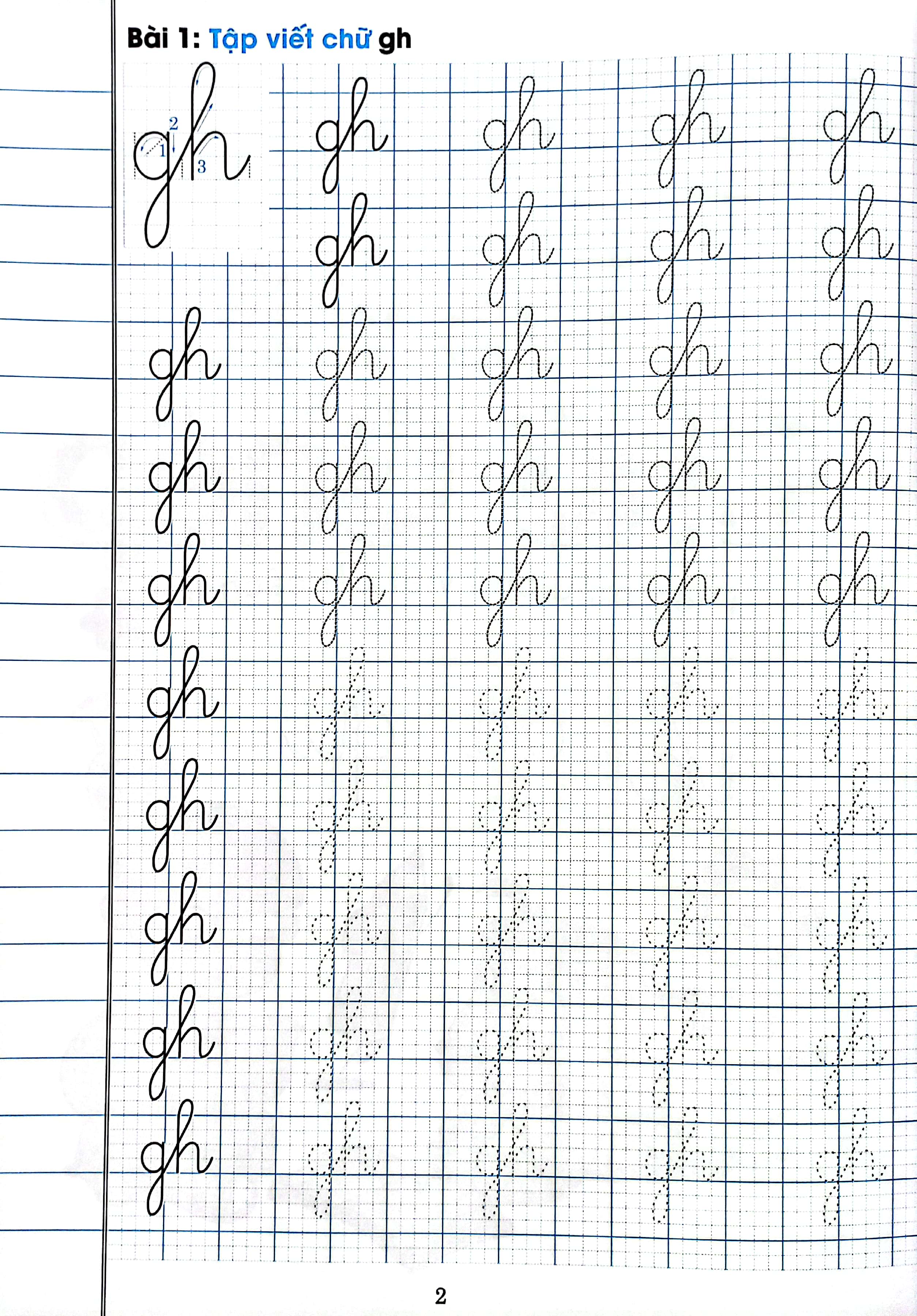 chuẩn bị cho bé vào lớp 1 - tập viết chữ ghép (dành cho bé từ 5-6 tuổi) (tái bản 2024) - Ảnh 4