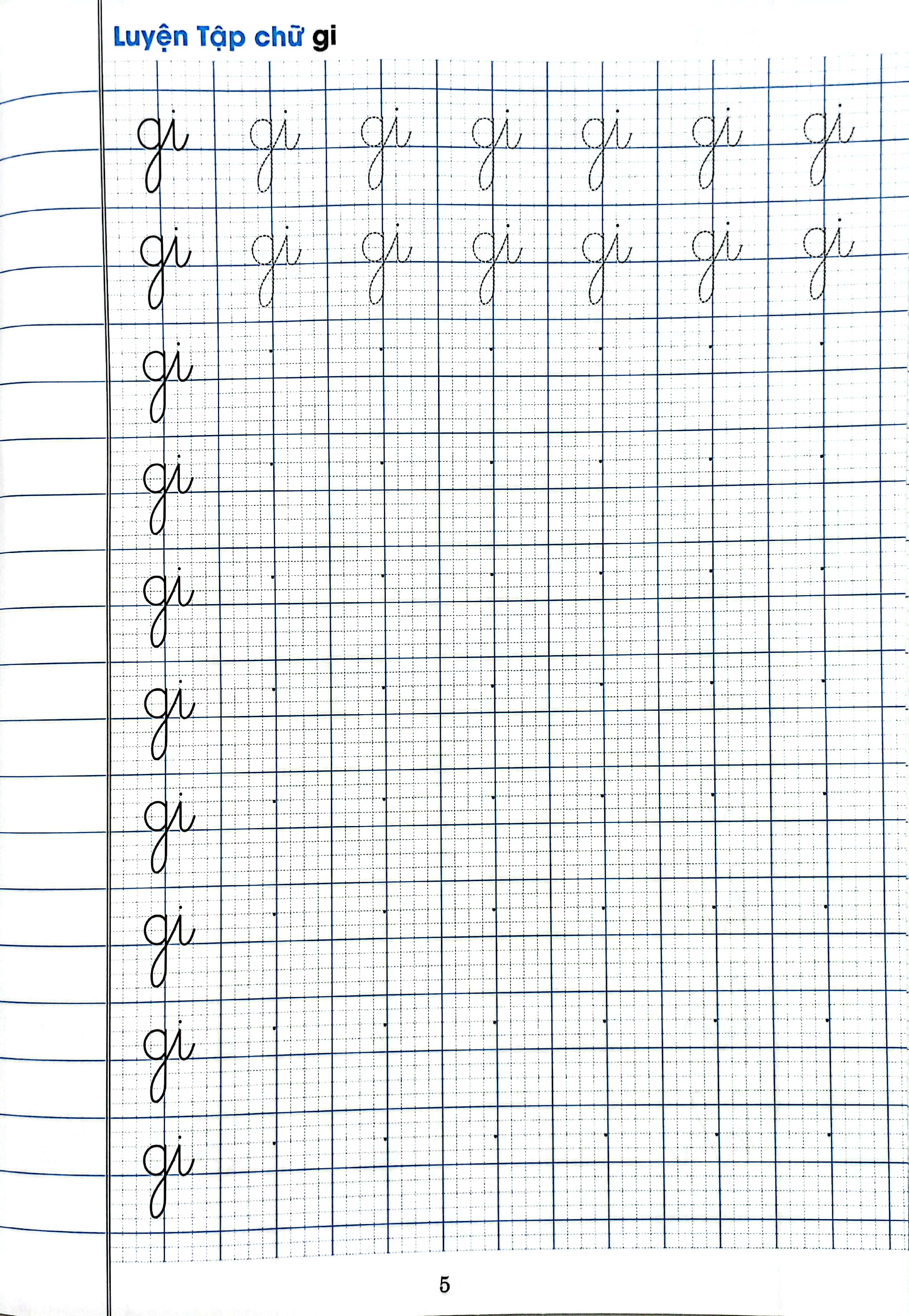 chuẩn bị cho bé vào lớp 1 - tập viết chữ ghép (dành cho bé từ 5-6 tuổi) (tái bản 2024) - Ảnh 7