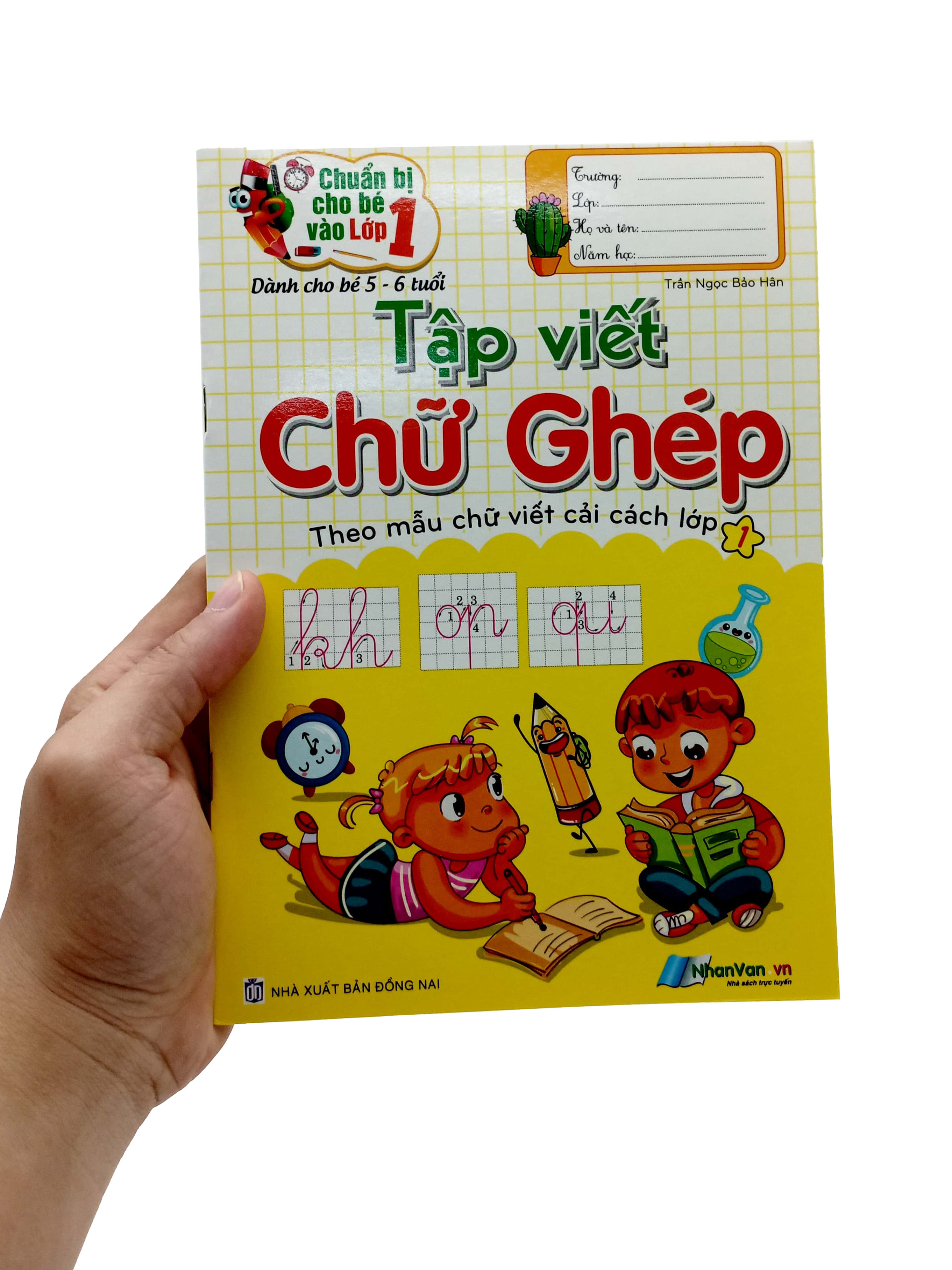 chuẩn bị cho bé vào lớp 1 - tập viết chữ ghép (dành cho bé từ 5-6 tuổi) (tái bản 2024) - Ảnh 8
