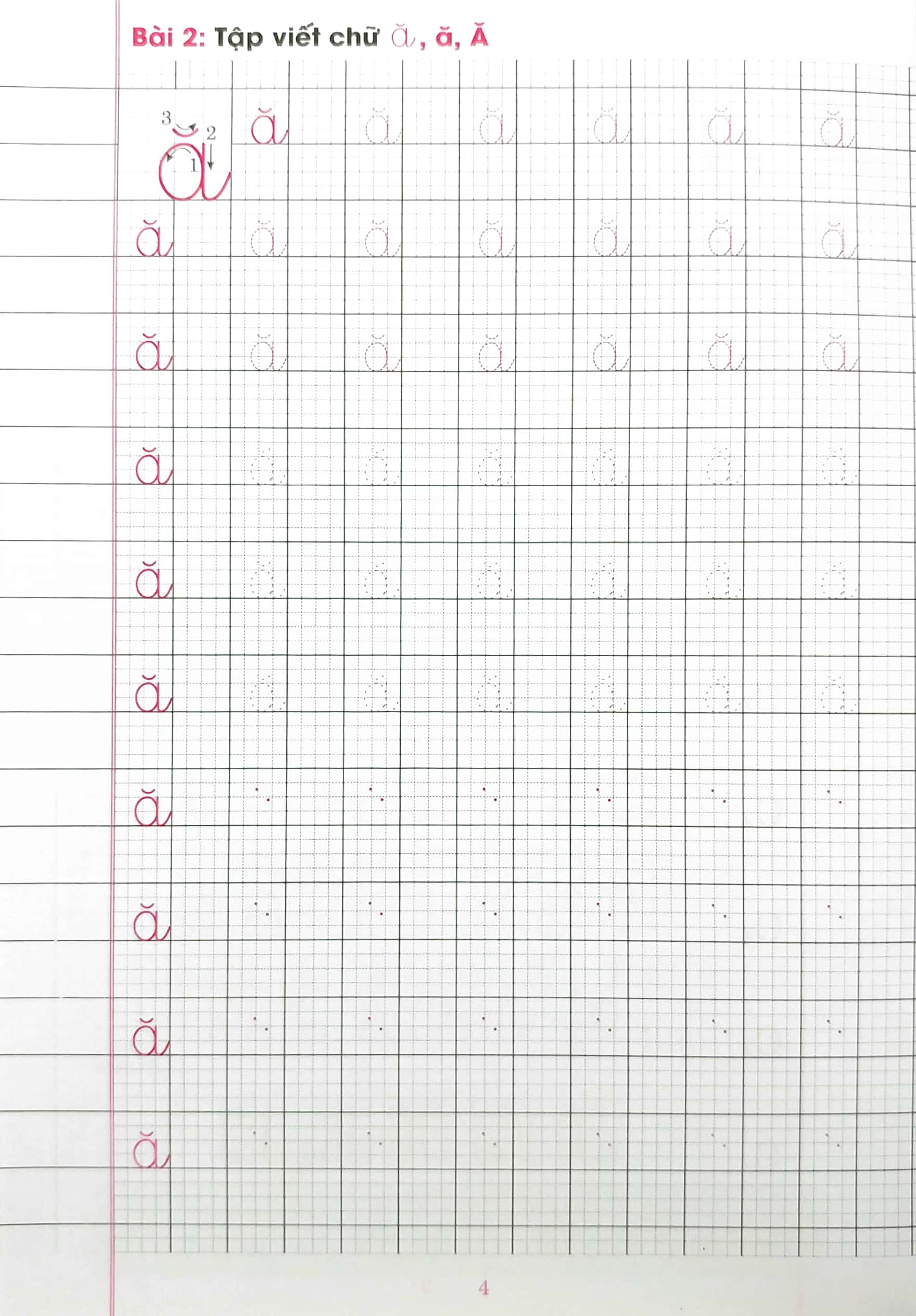 chuẩn bị cho bé vào lớp 1 - tập viết chữ thường (tái bản) - Ảnh 4